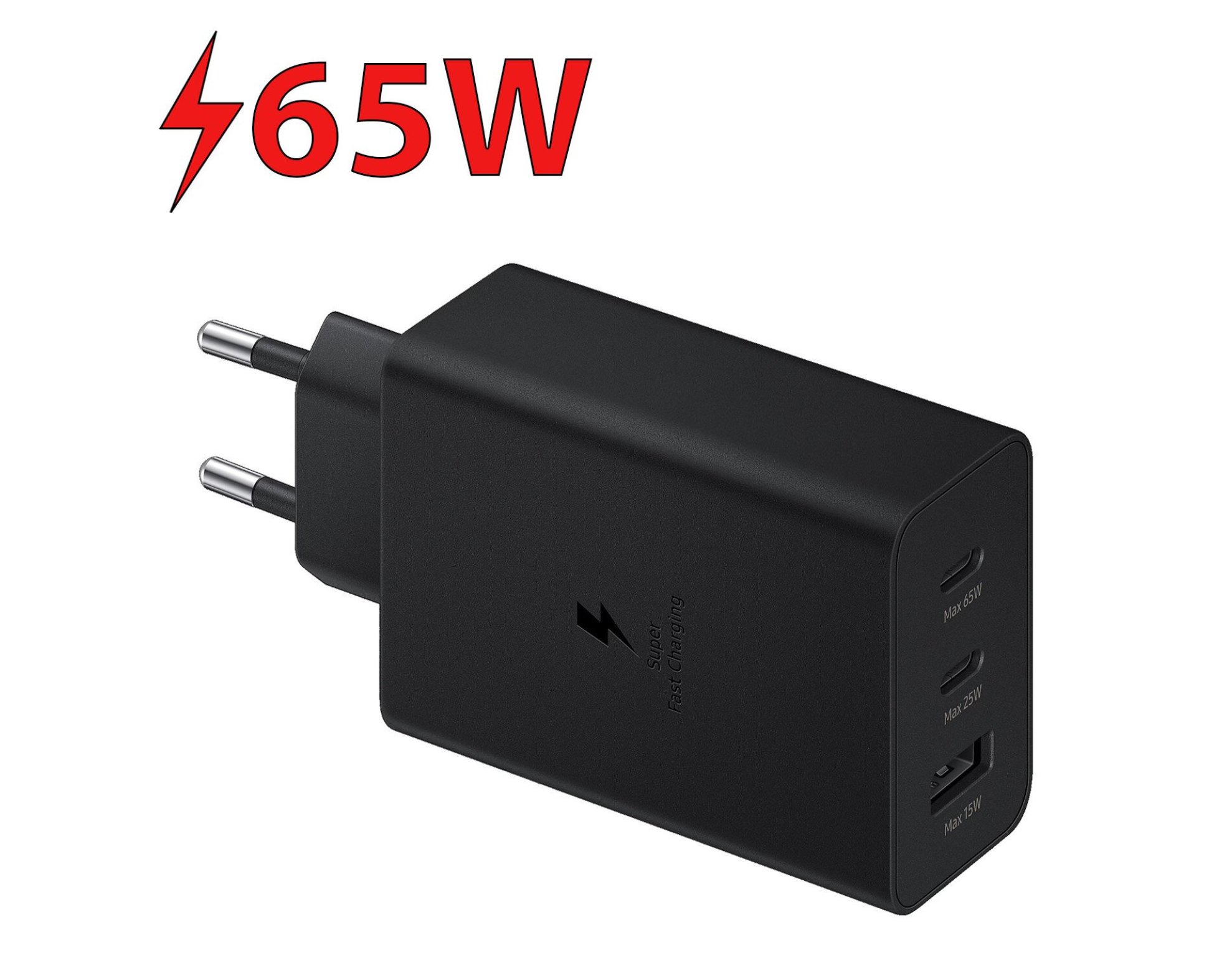 Ładowarka sieciowa SAMSUNG EP-T6530 65W Czarny