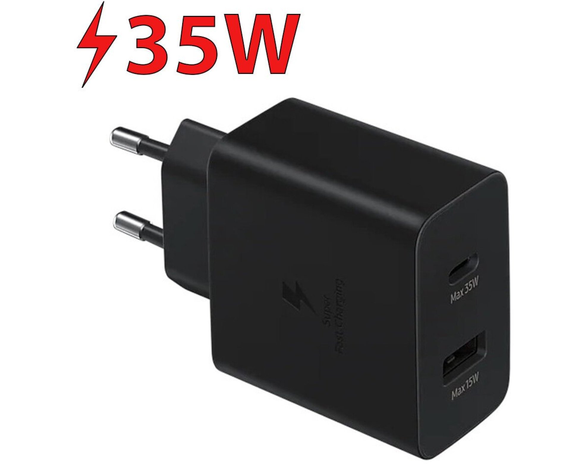 Ładowarka sieciowa SAMSUNG EP-TA220NBEGEU 35W Czarny