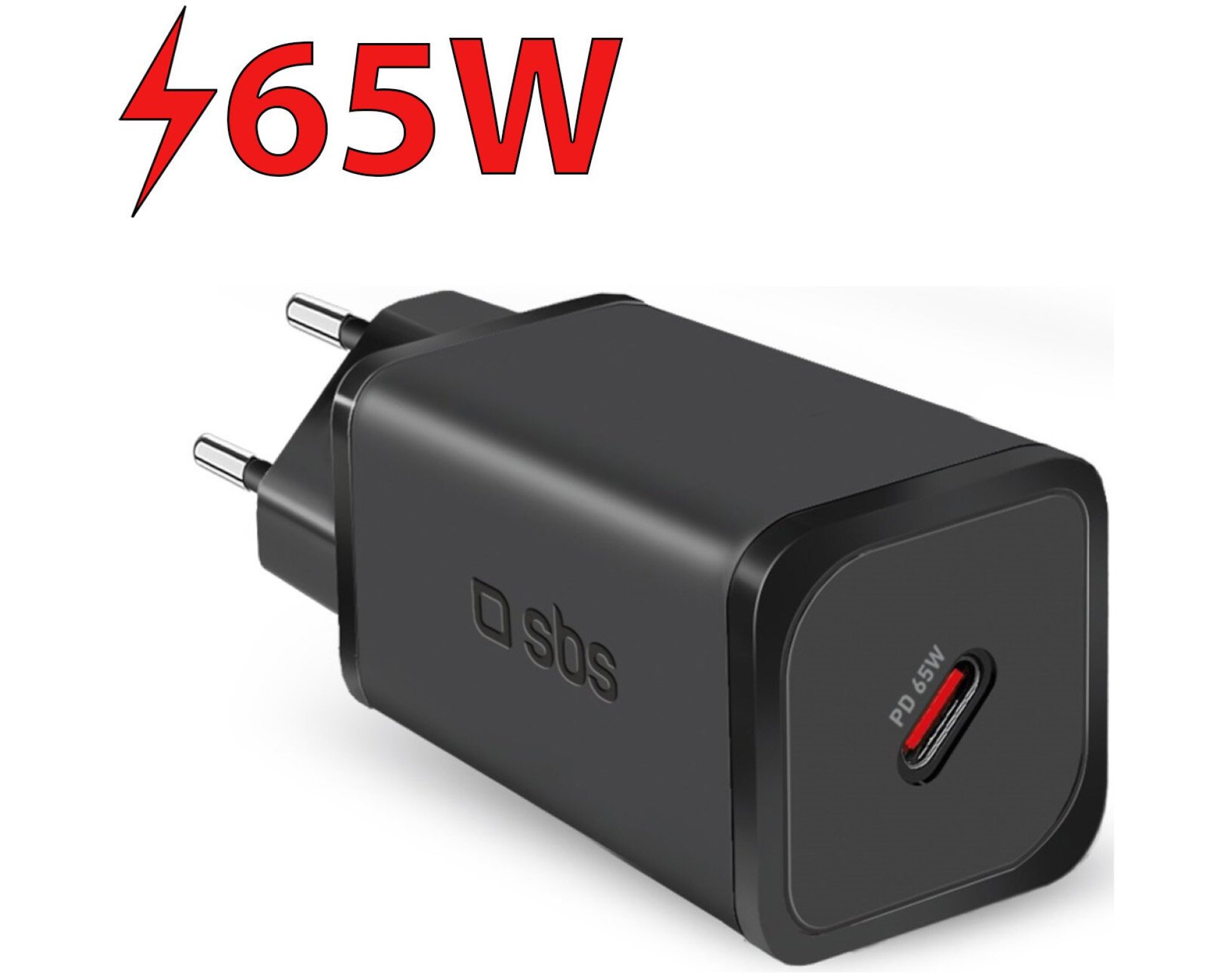 Ładowarka sieciowa SBS NanoTube Charger 65W Czarny
