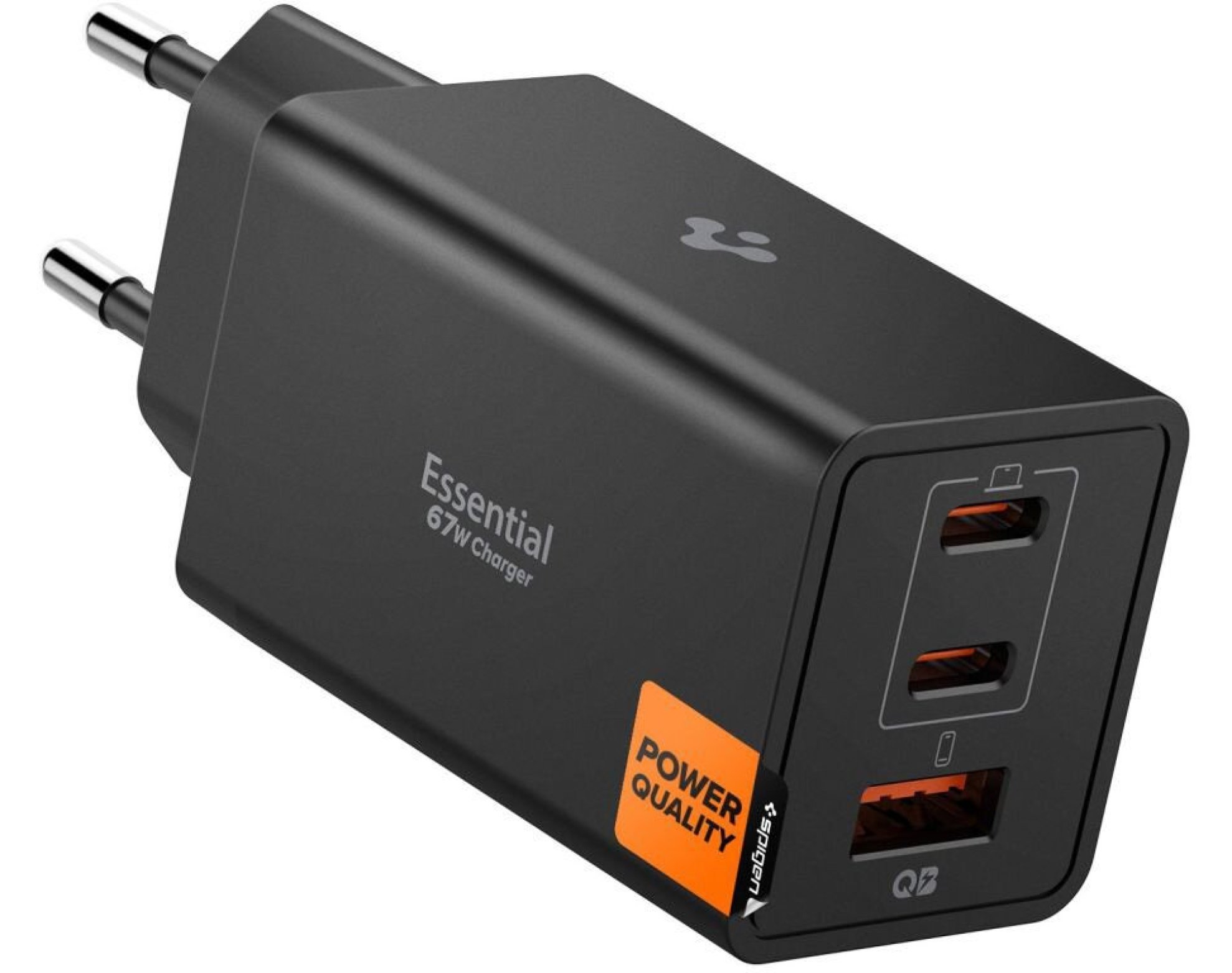 Ładowarka sieciowa SPIGEN Essential EE673EU 67W Czarny
