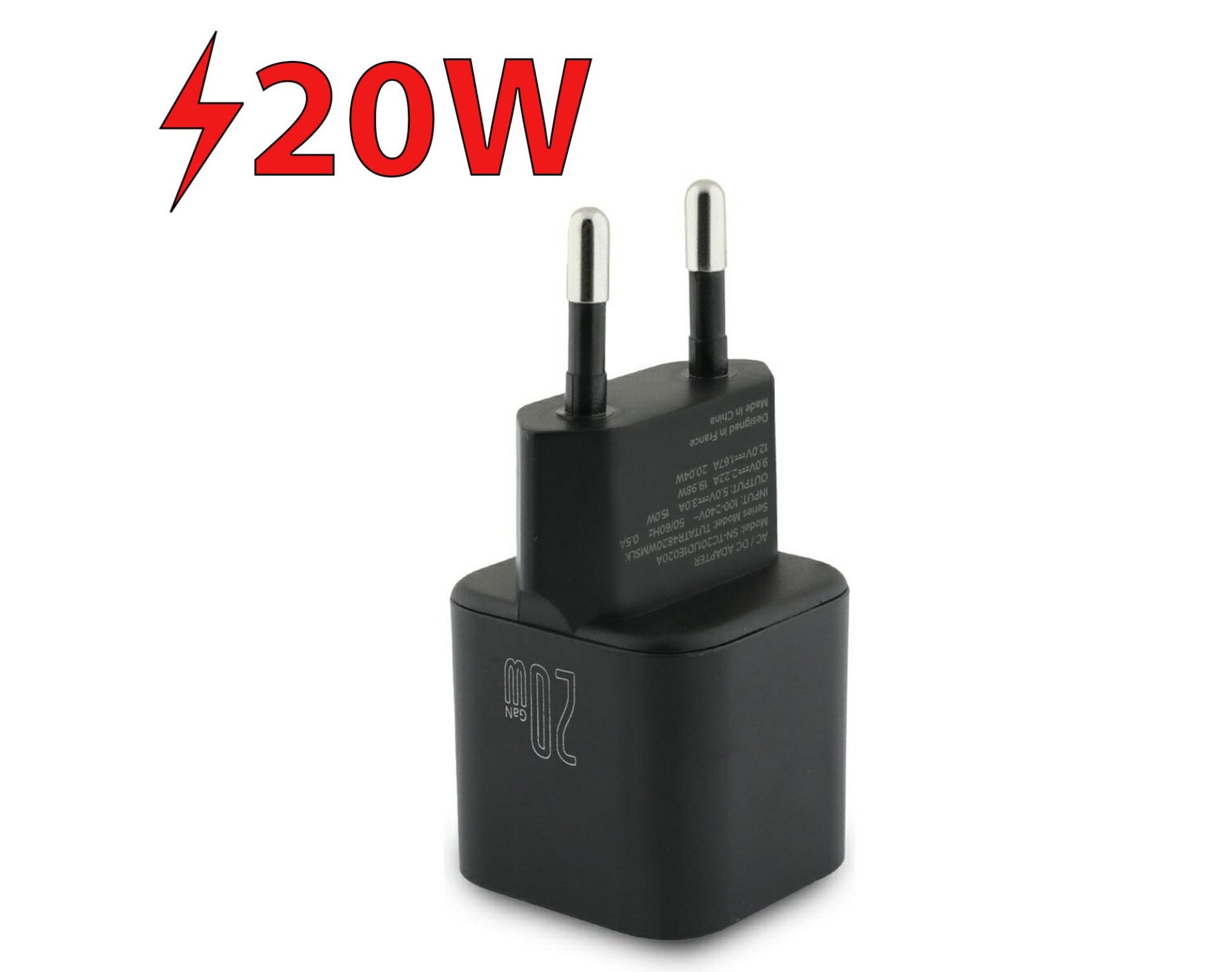 Ładowarka sieciowa TUMI Smart Power 20W Czarny
