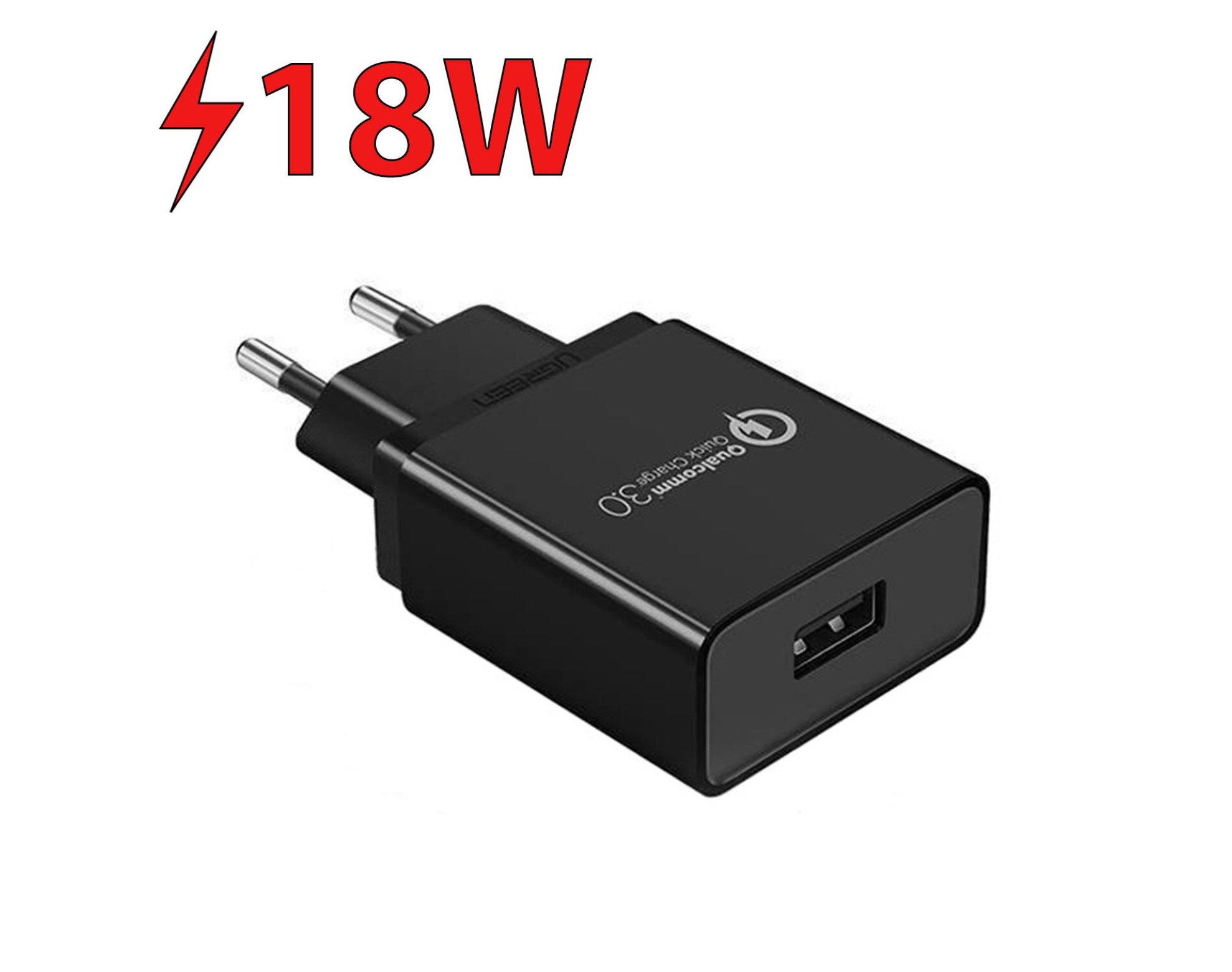 Ładowarka sieciowa UGREEN CD122 18W Czarny