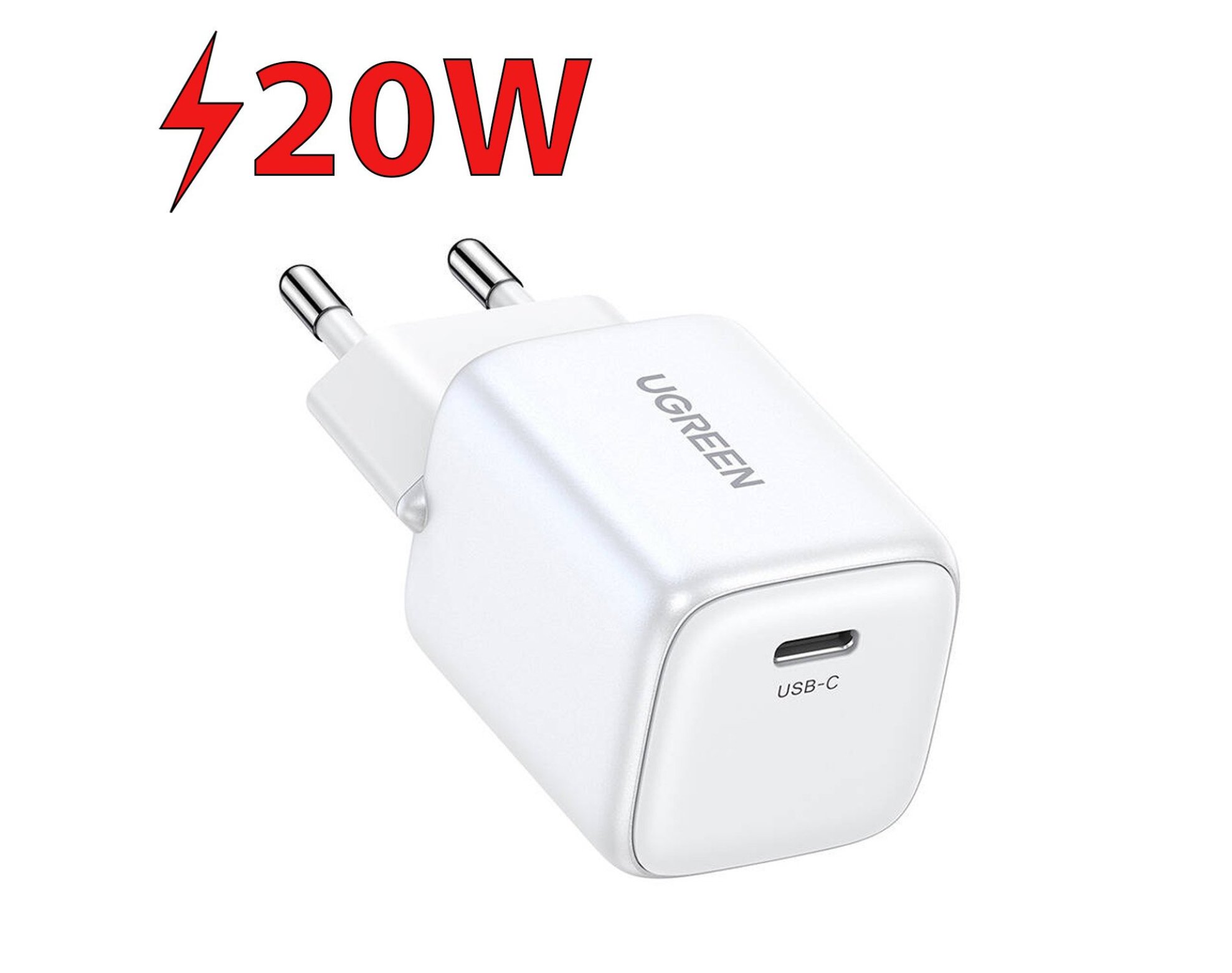 Ładowarka sieciowa UGREEN Nexode Mini 15324 20W Biały