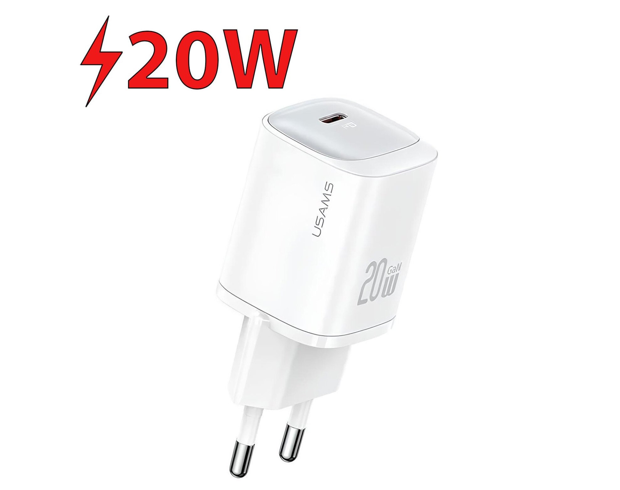 Ładowarka sieciowa USAMS CC248 20W Biały