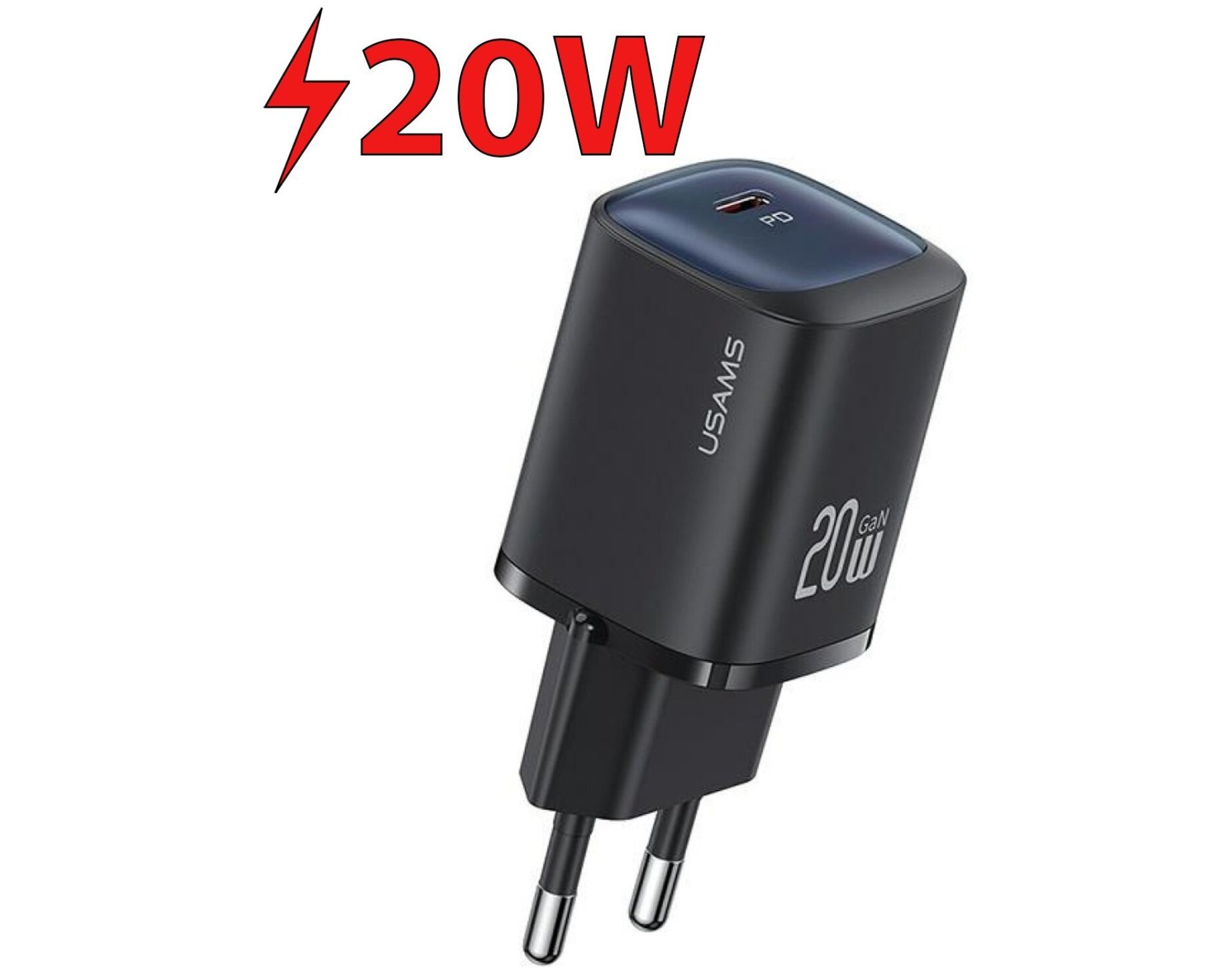 Ładowarka sieciowa USAMS CC248 20W Czarny