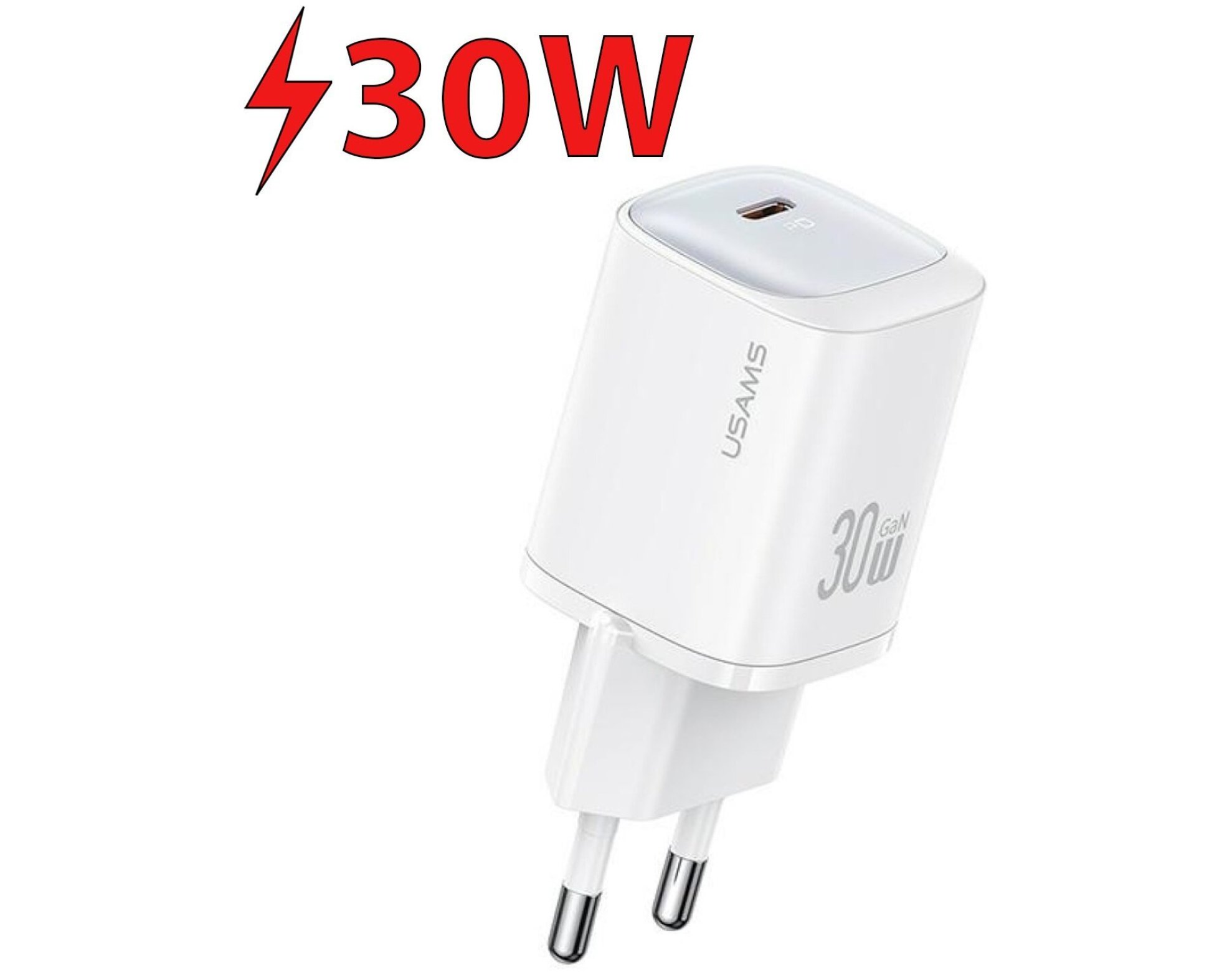Ładowarka sieciowa USAMS CC251 30W Biały