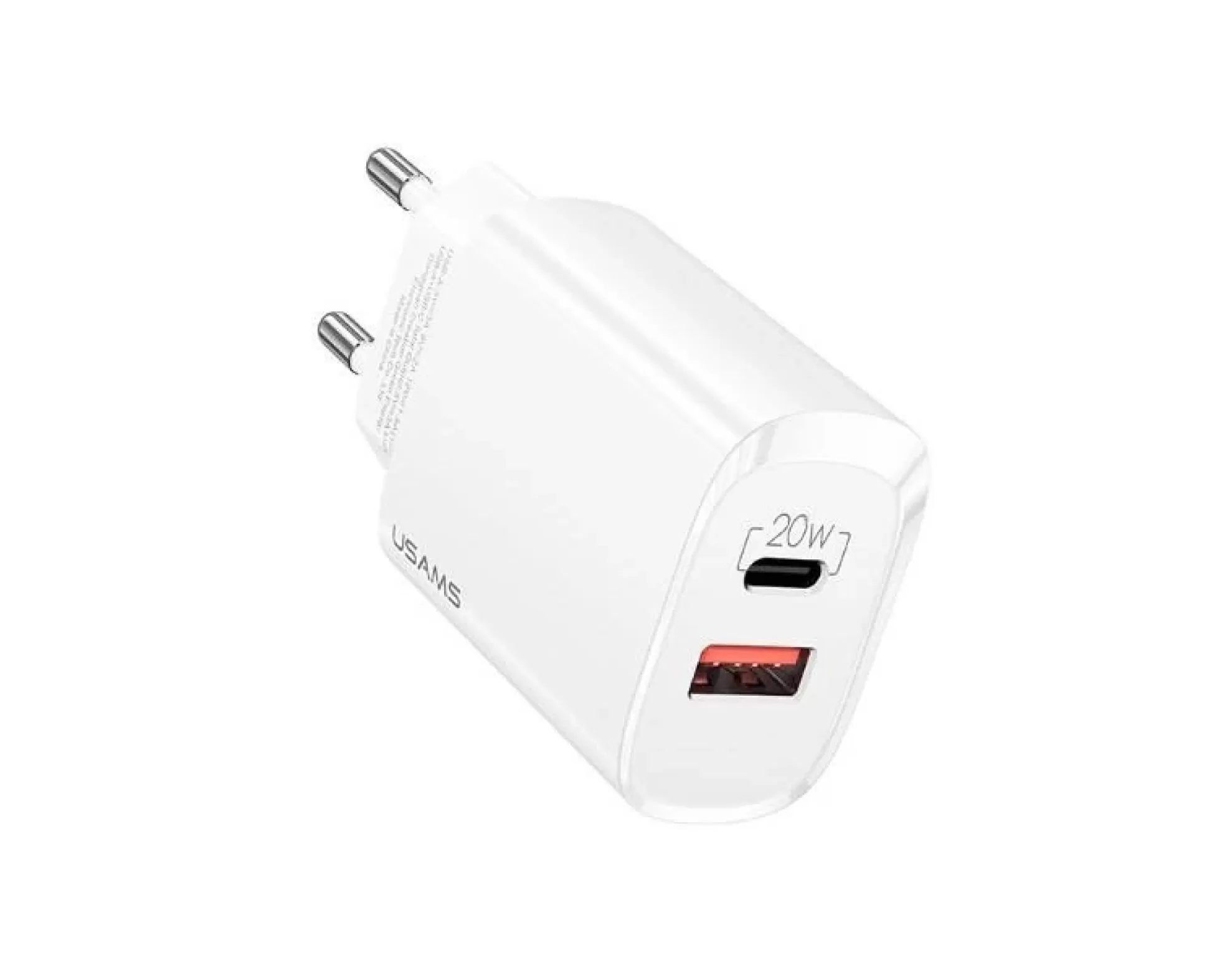 Ładowarka sieciowa USAMS T35 CC121TC01 20W Biały