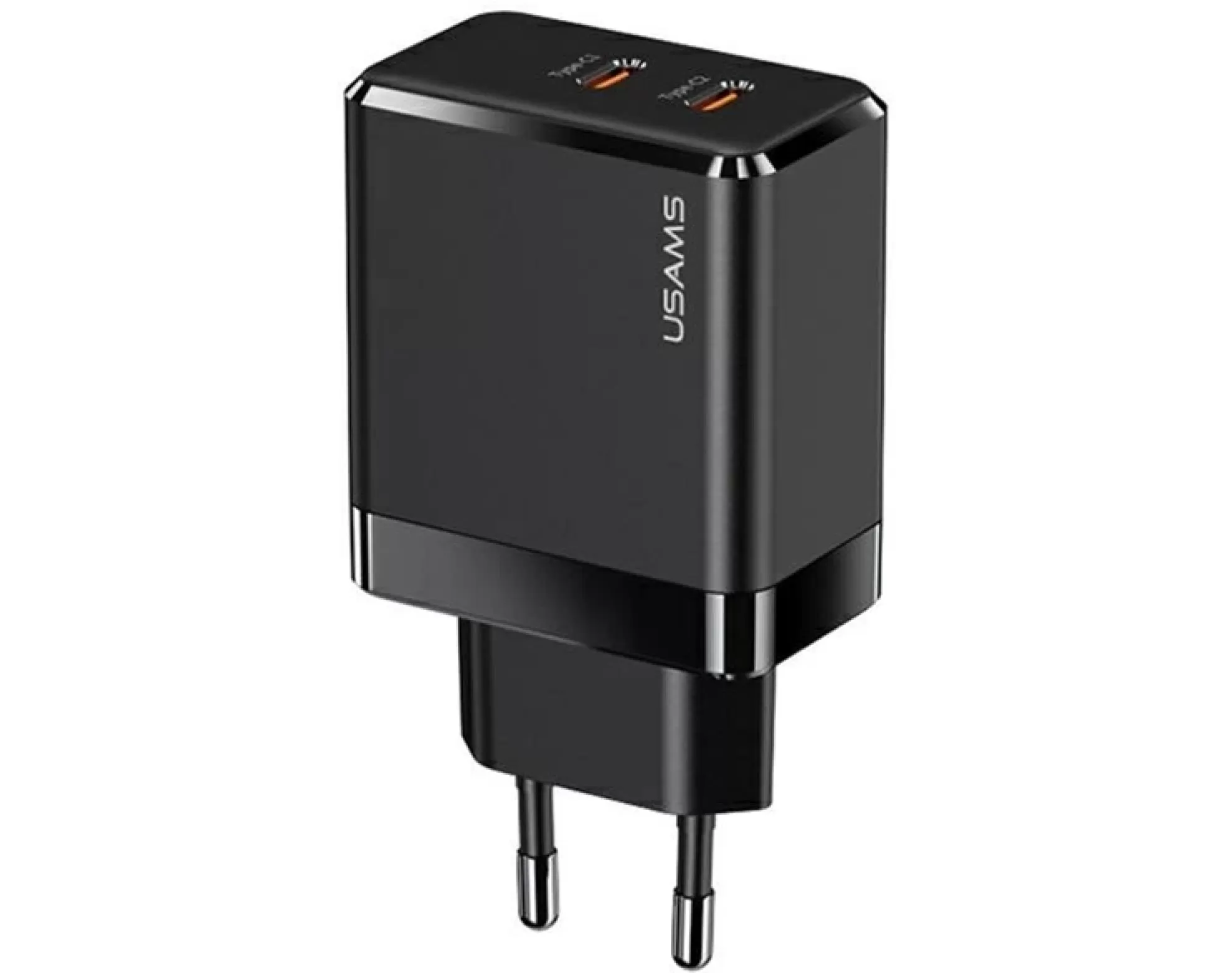 Ładowarka sieciowa USAMS T54 US-CC172 40W Gan Fast Charging Czarny