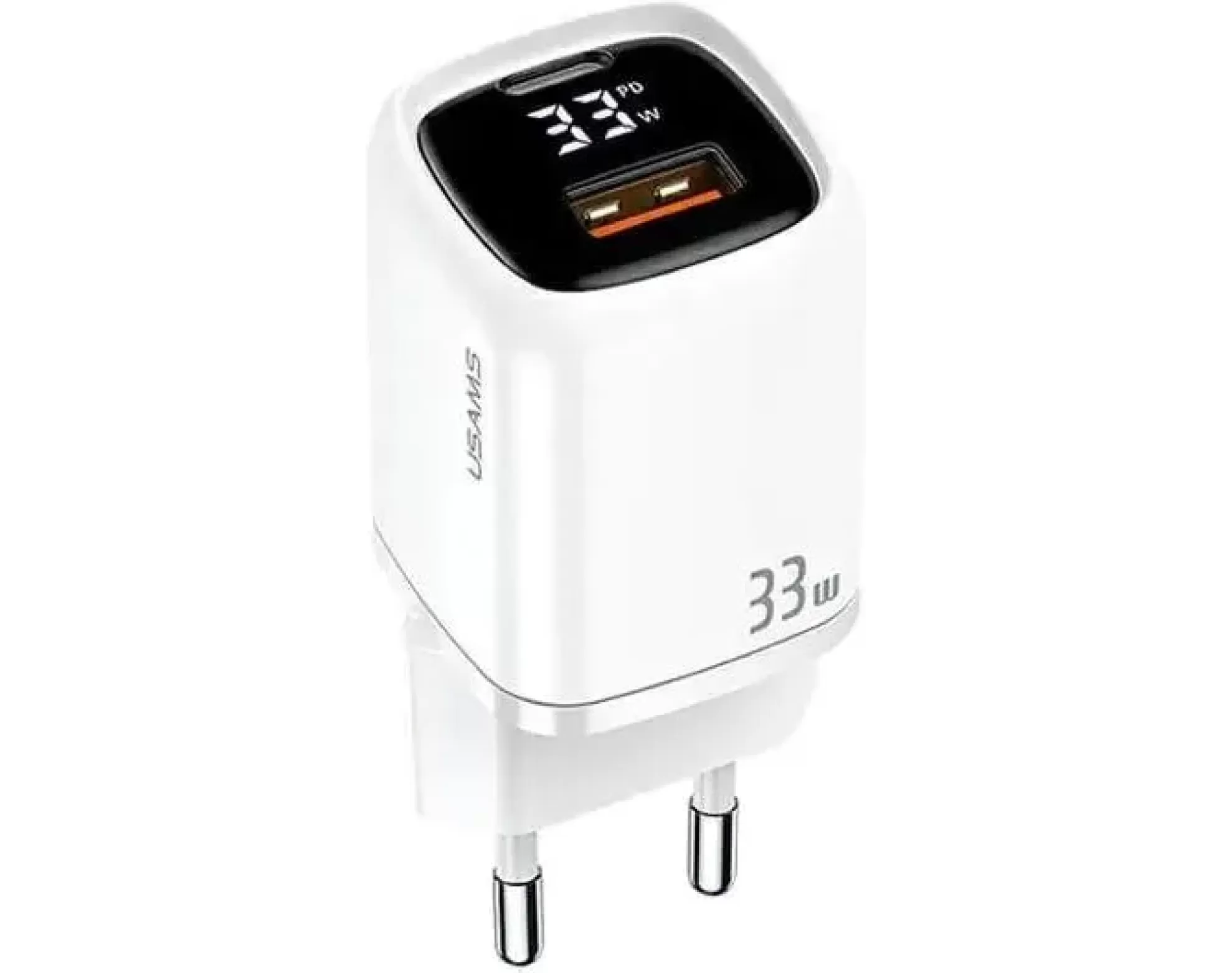 Ładowarka sieciowa USAMS US-CC152 33W Fast Charging Biały