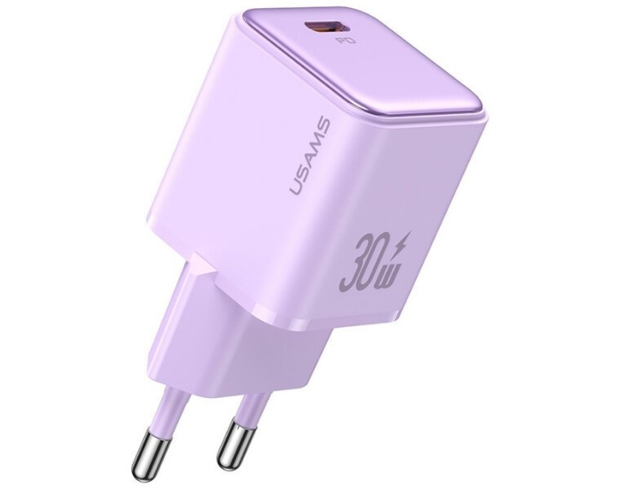Ładowarka sieciowa USAMS US-CC186 30W Purpurowy