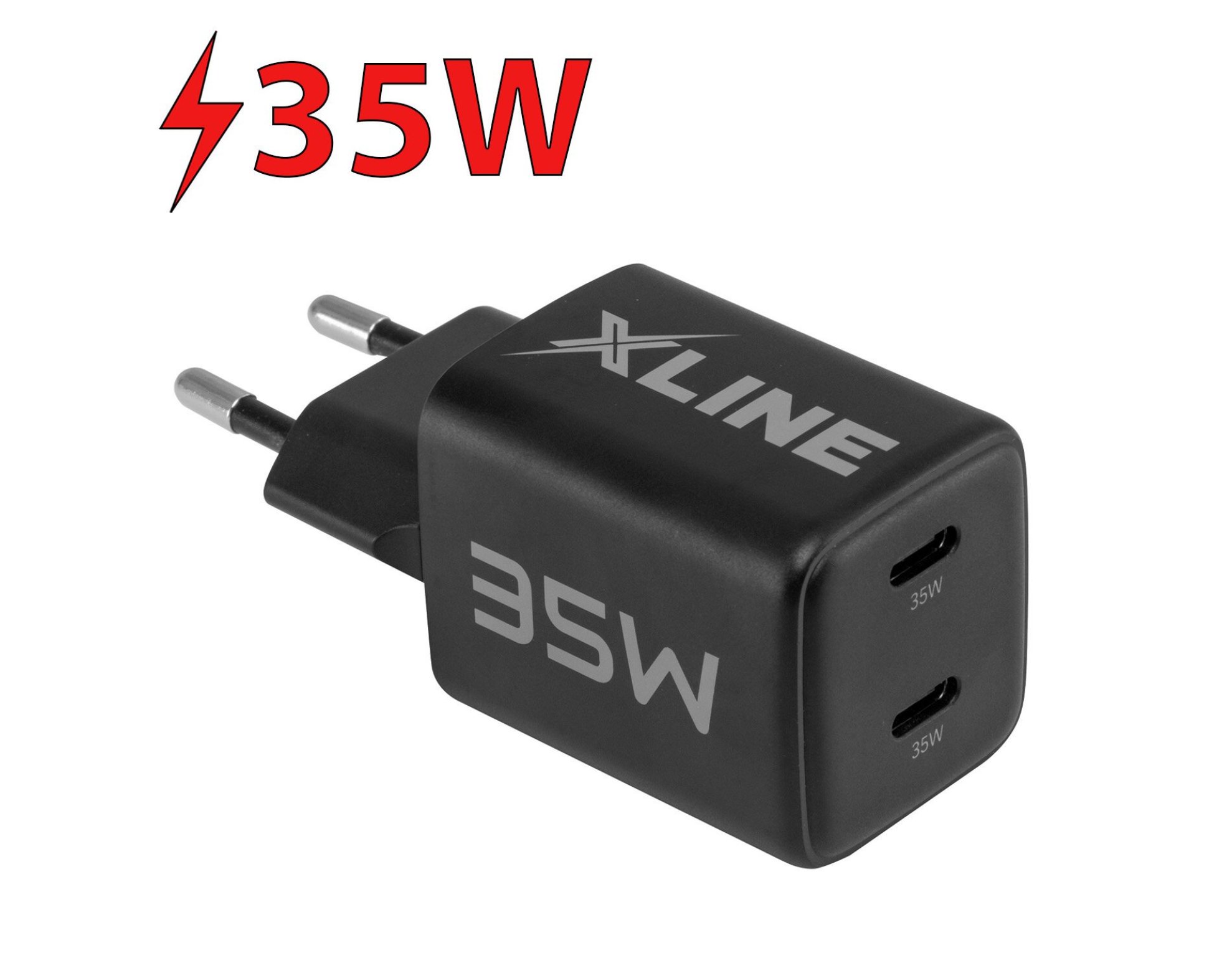 Ładowarka sieciowa XLINE WCG352CK 35W Czarny