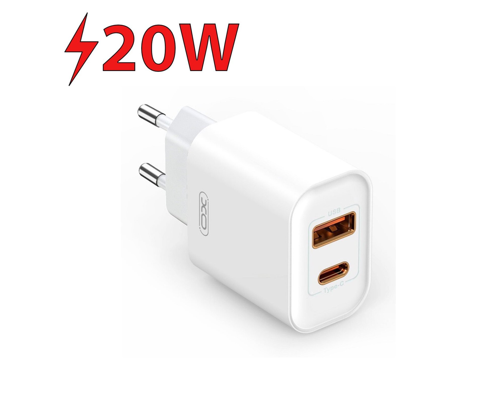 Ładowarka sieciowa XO CE12 20W Biały