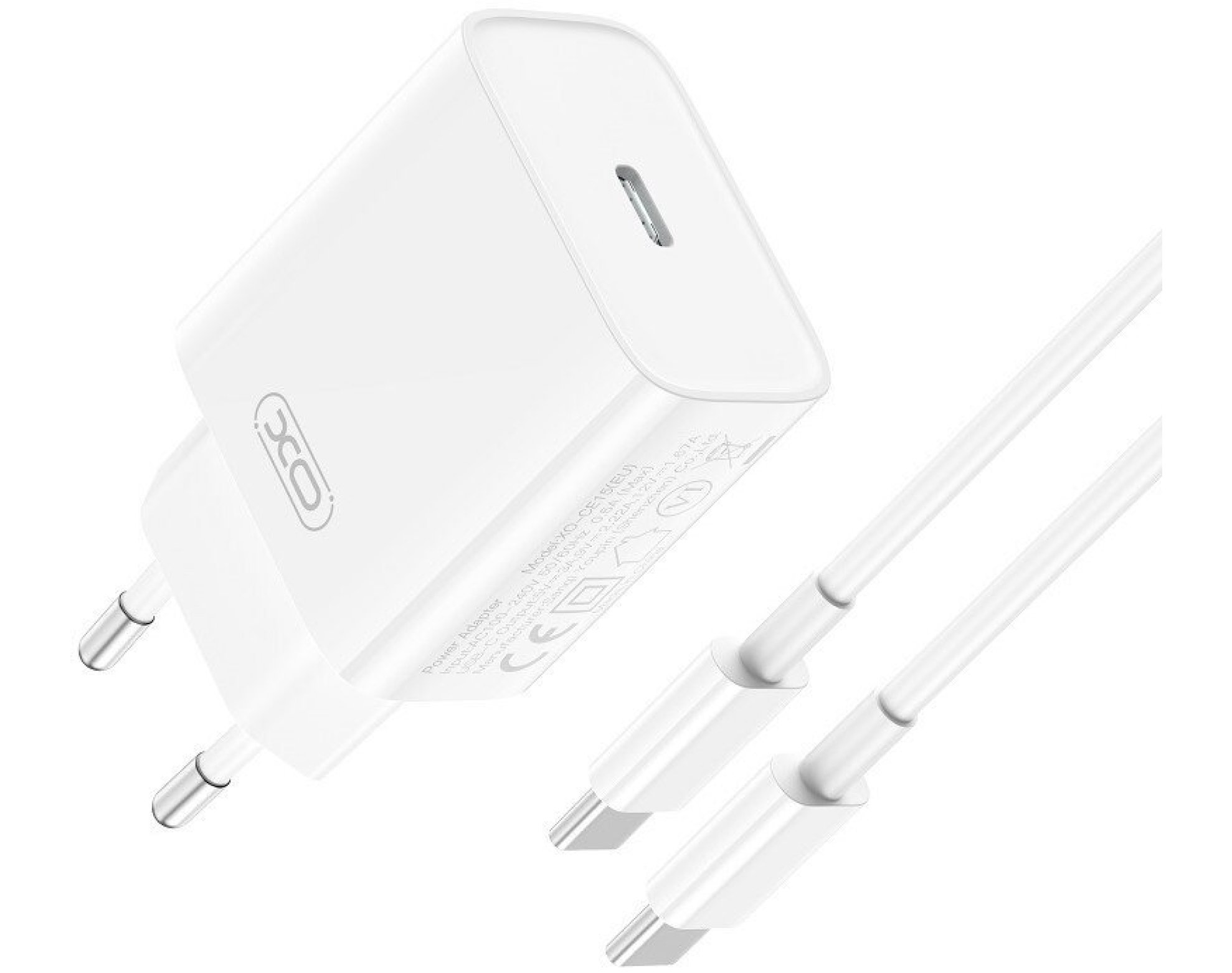 Ładowarka sieciowa XO CE15 PD 20W Biały