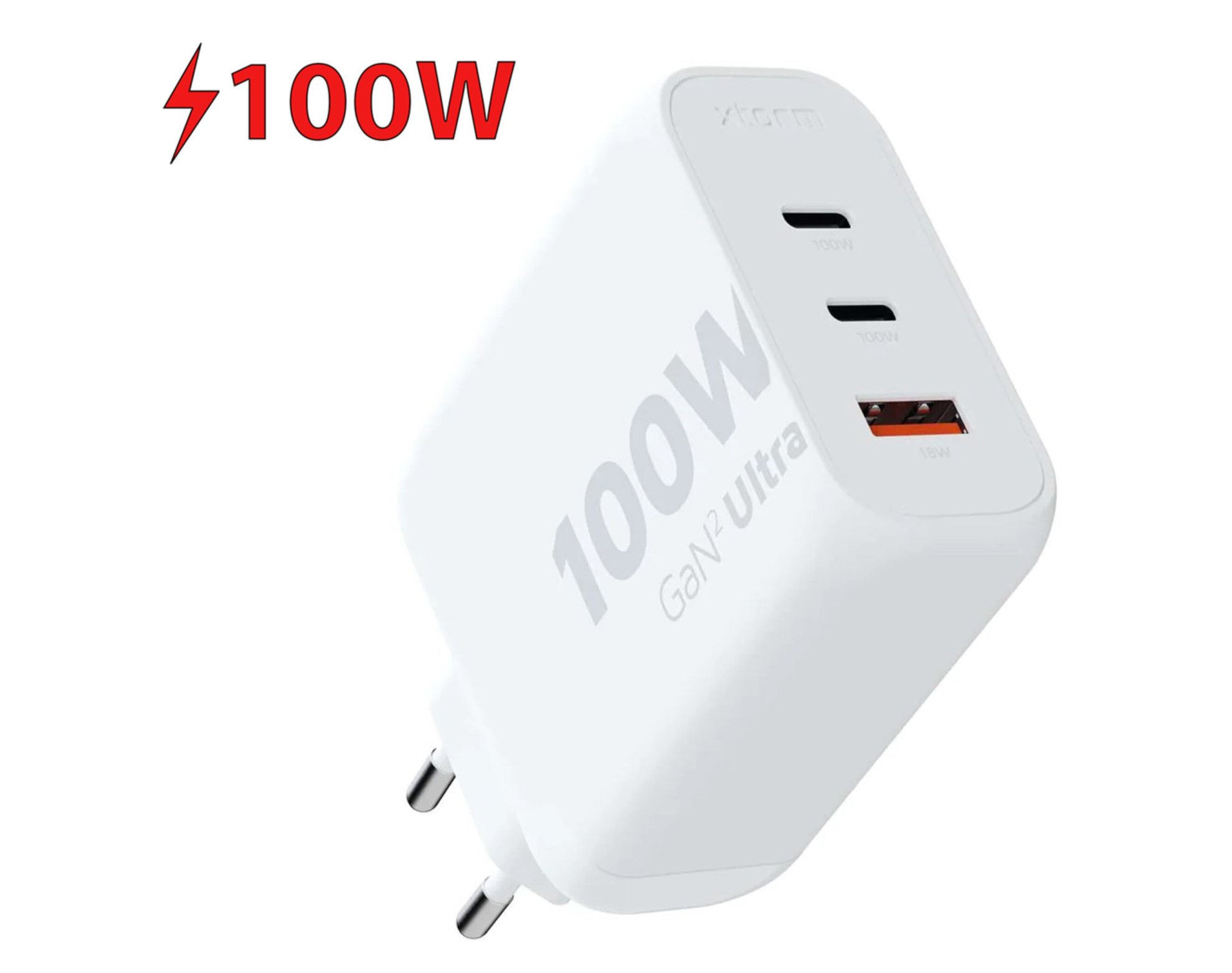 Ładowarka sieciowa XTORM GaN2 Ultra 100W Biały