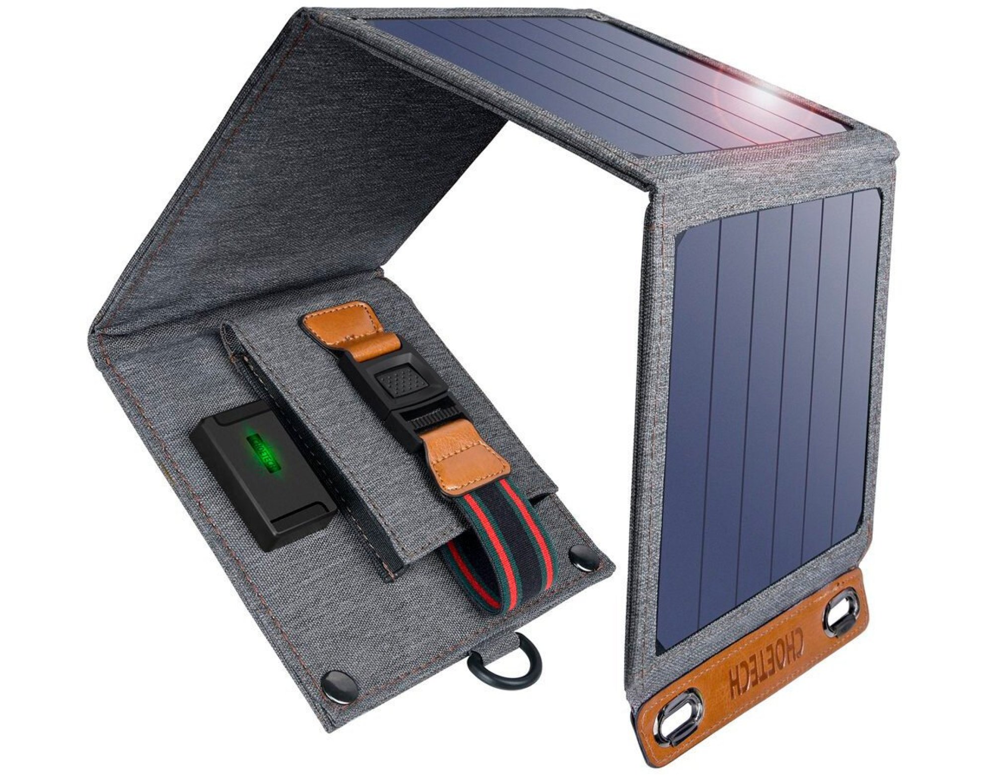 Ładowarka solarna CHOETECH SC004 14W Szary