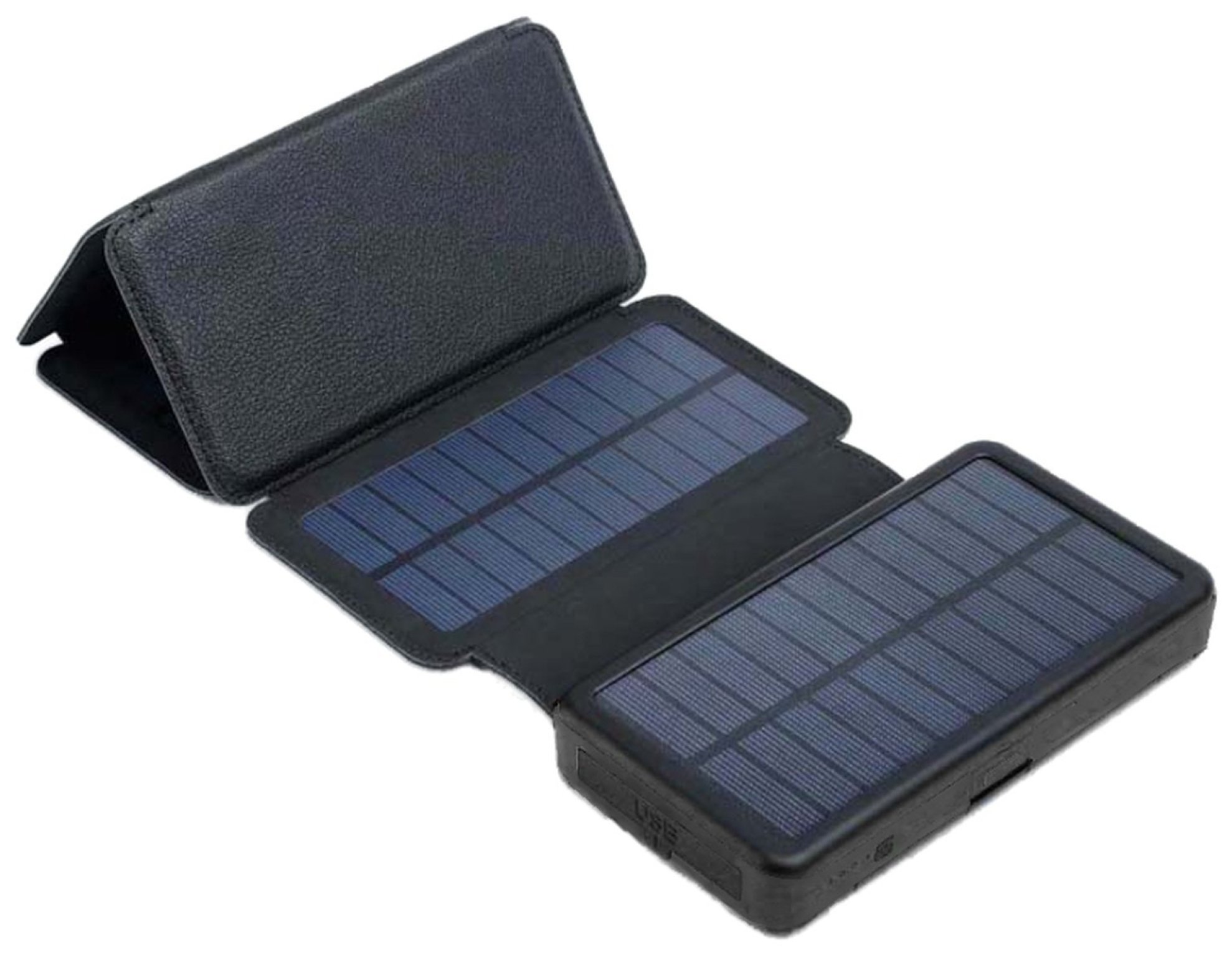 Panel solarny POWERNEED ES20000B z powerbankiem 20000 mAh Czarny