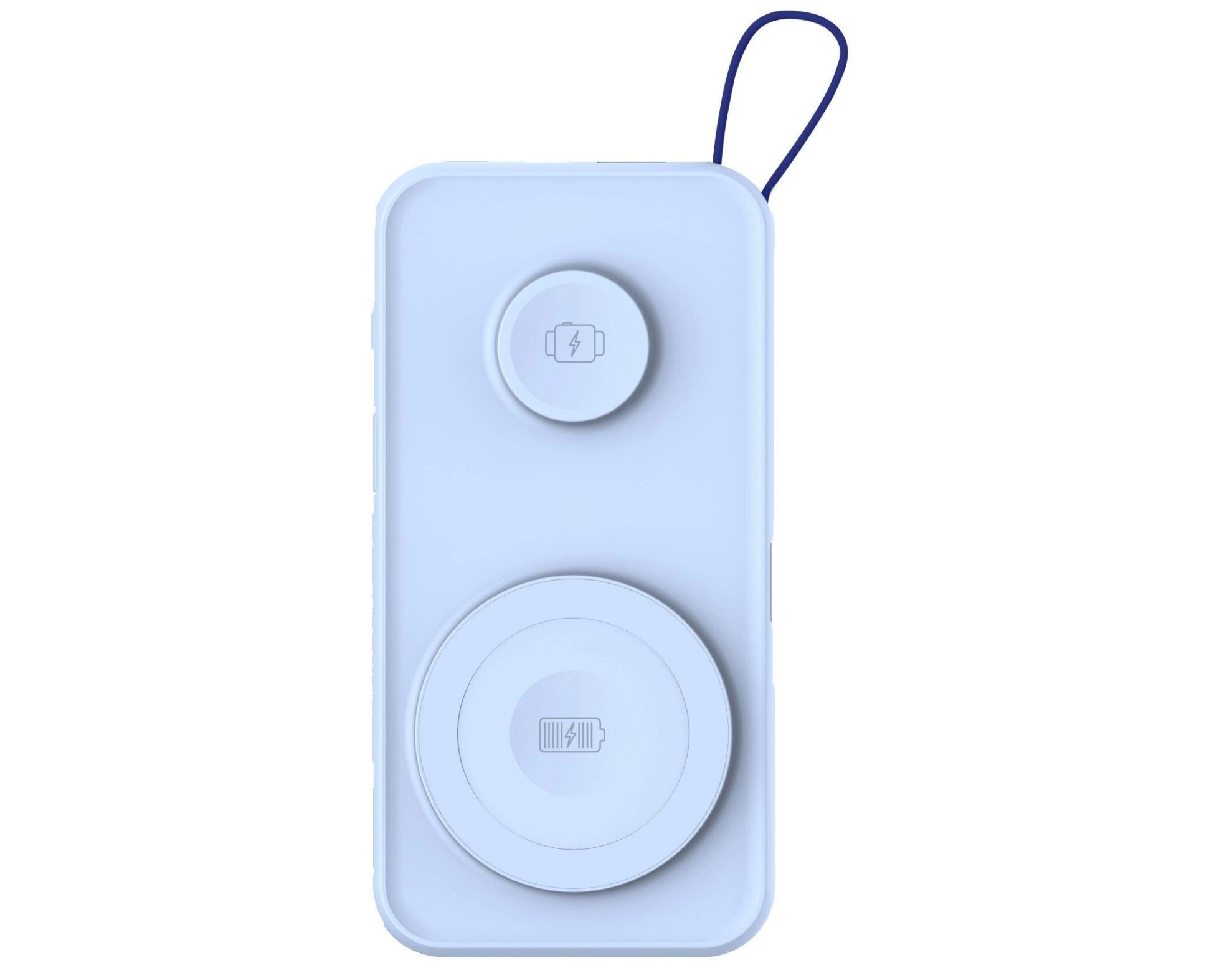 Powerbank 3MK PastelUp MagSafe 10000mAh 22.5W Niebieski