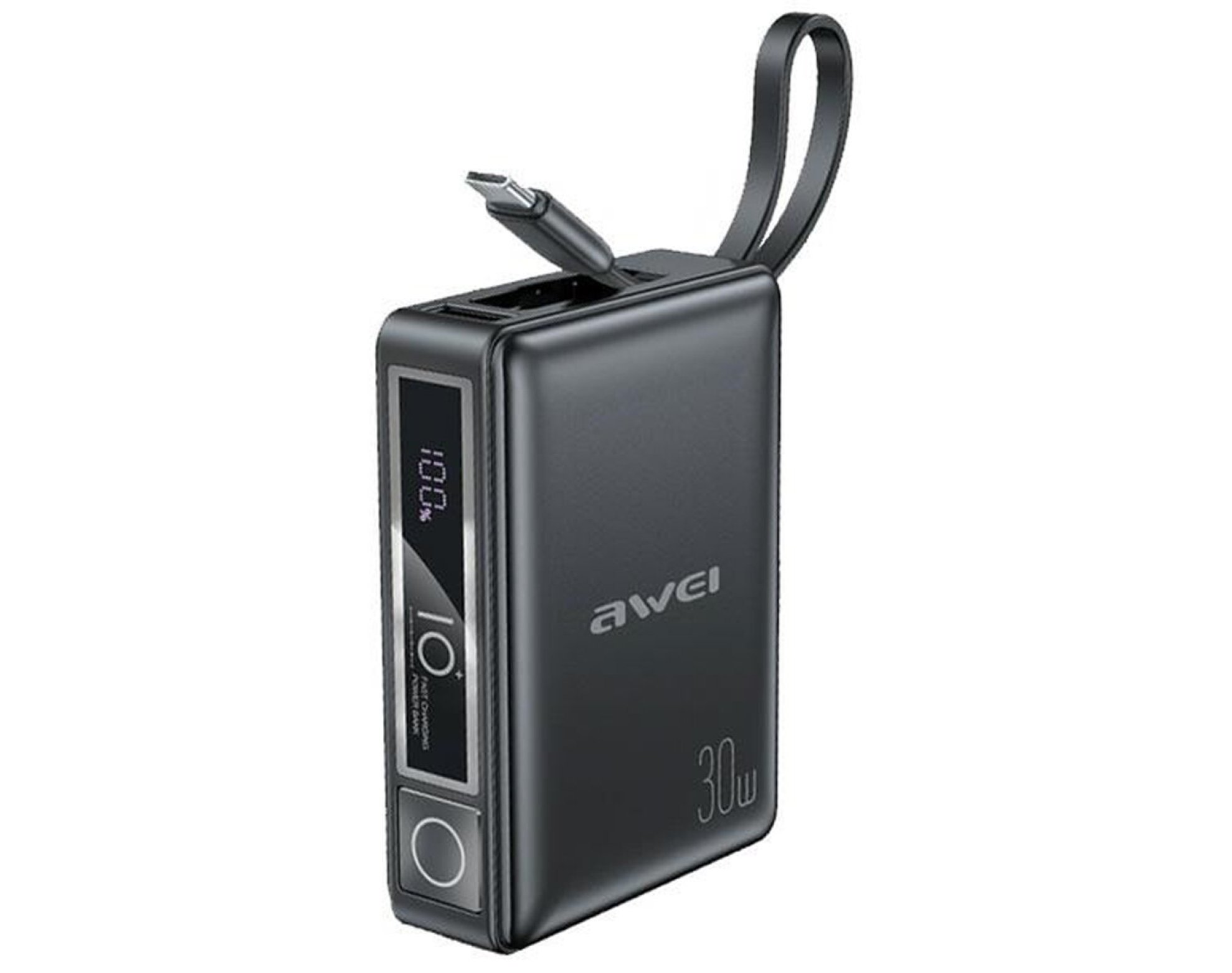 Powerbank AWEI P87K 10000mAh 30W Czarny