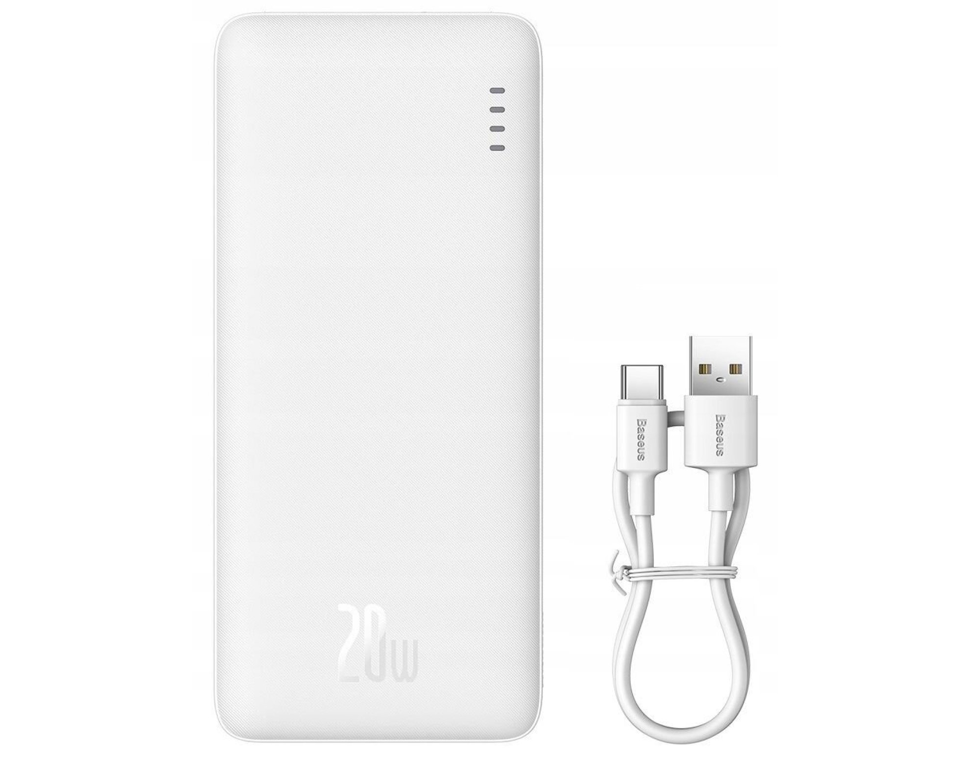Powerbank BASEUS Airpow 10000mAh 20W Biały