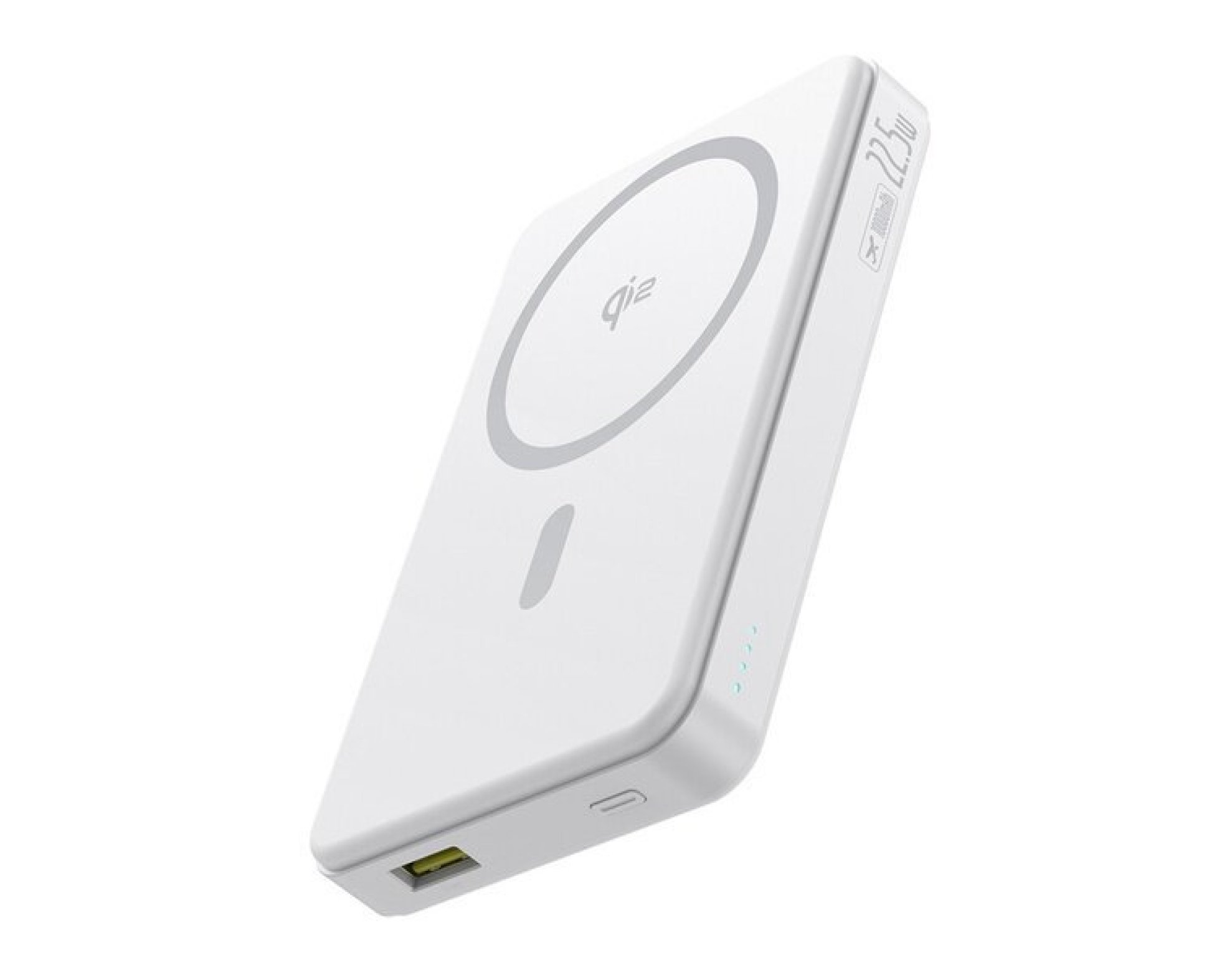 Powerbank BASEUS Airpow II Qi2 10000 mAh 22.5W Biały