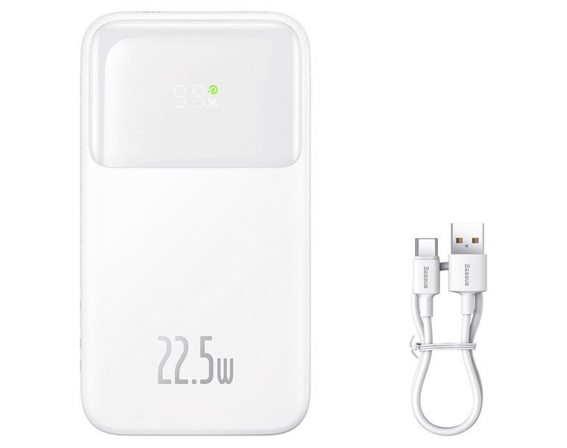 Powerbank BASEUS Comet 10000 mAh 22.5W Biały