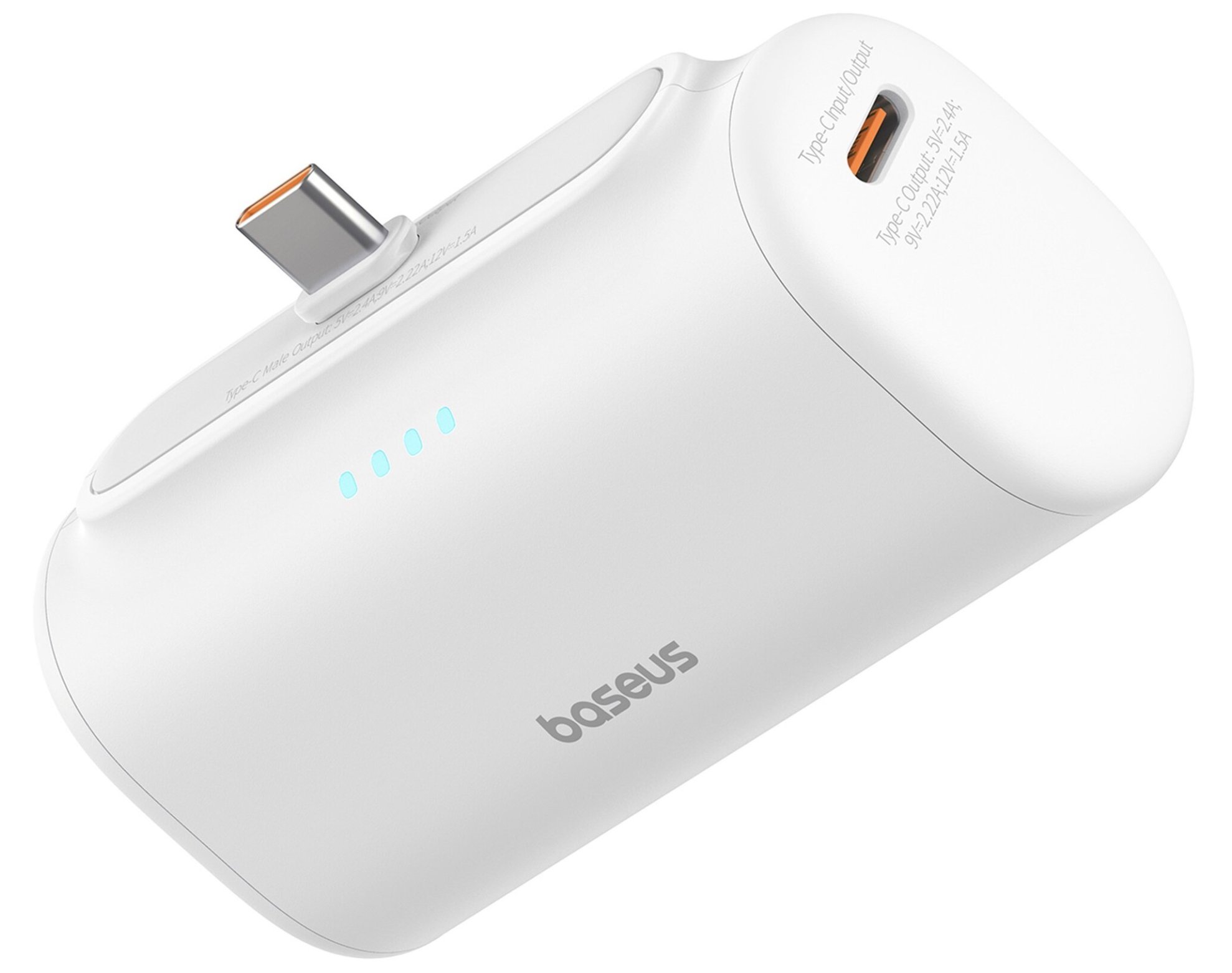 Powerbank BASEUS Compact 5000mAh 20W Biały