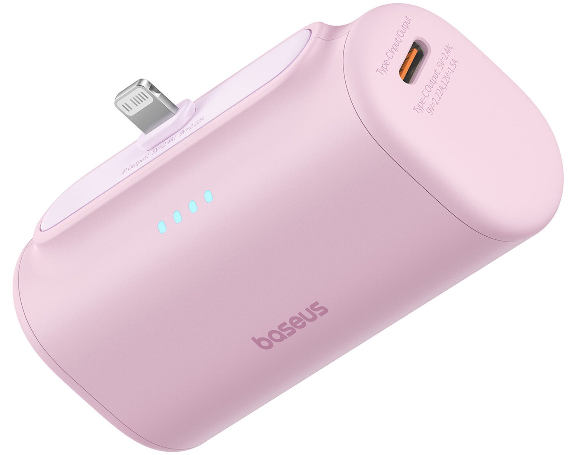 Powerbank BASEUS Compact IP 5000mAh 20W Różowy