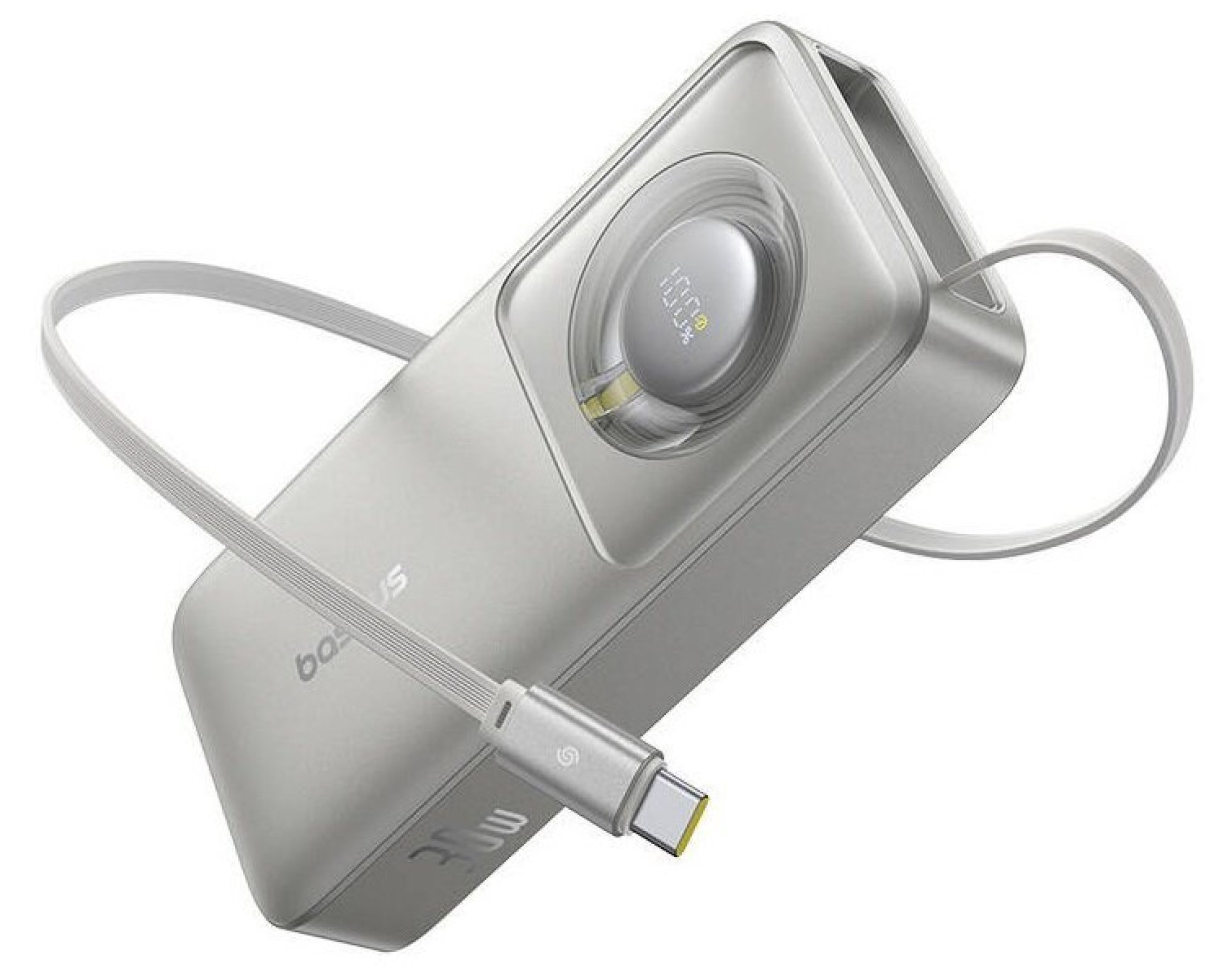 Powerbank BASEUS Free2Pull 10000 mAh 30W Szary