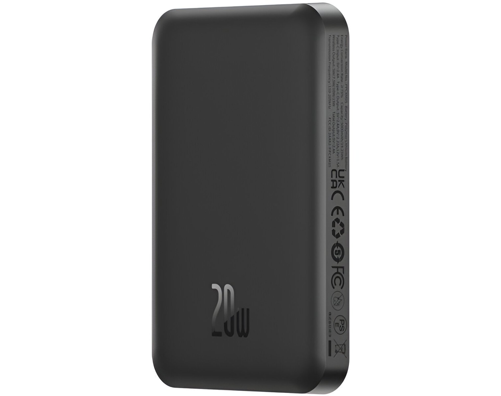 Powerbank BASEUS Magnetic Mini 5000mAh 20W Czarny