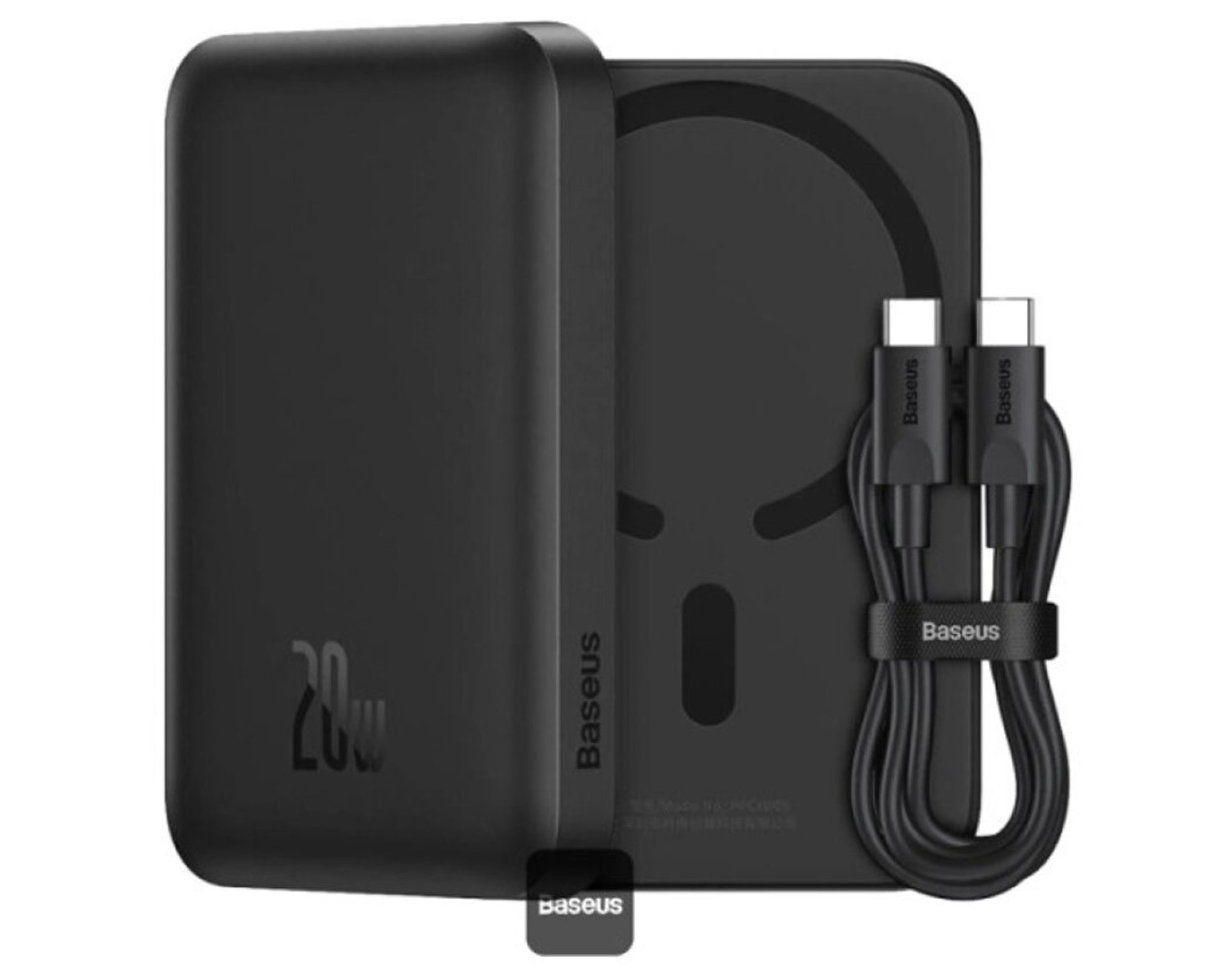 Powerbank BASEUS Magnetic Mini 6000mAh 20W Czarny