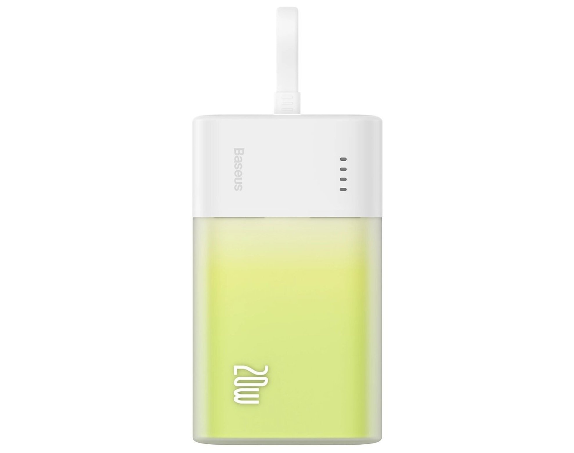 Powerbank BASEUS Popsicle 5200 mAh 20W Biało-zielony