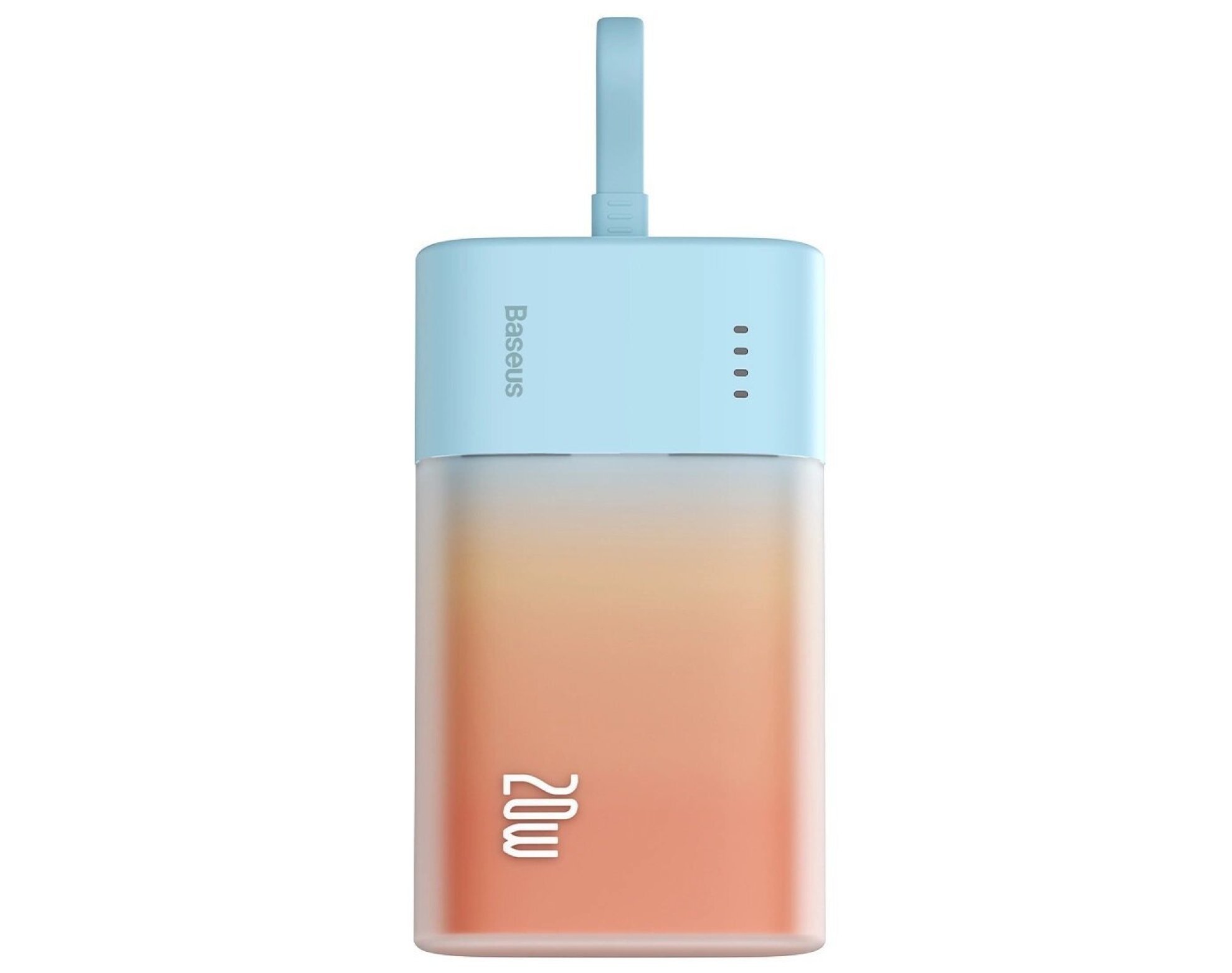 Powerbank BASEUS Popsicle 5200 mAh 20W Niebiesko-pomarańczowy