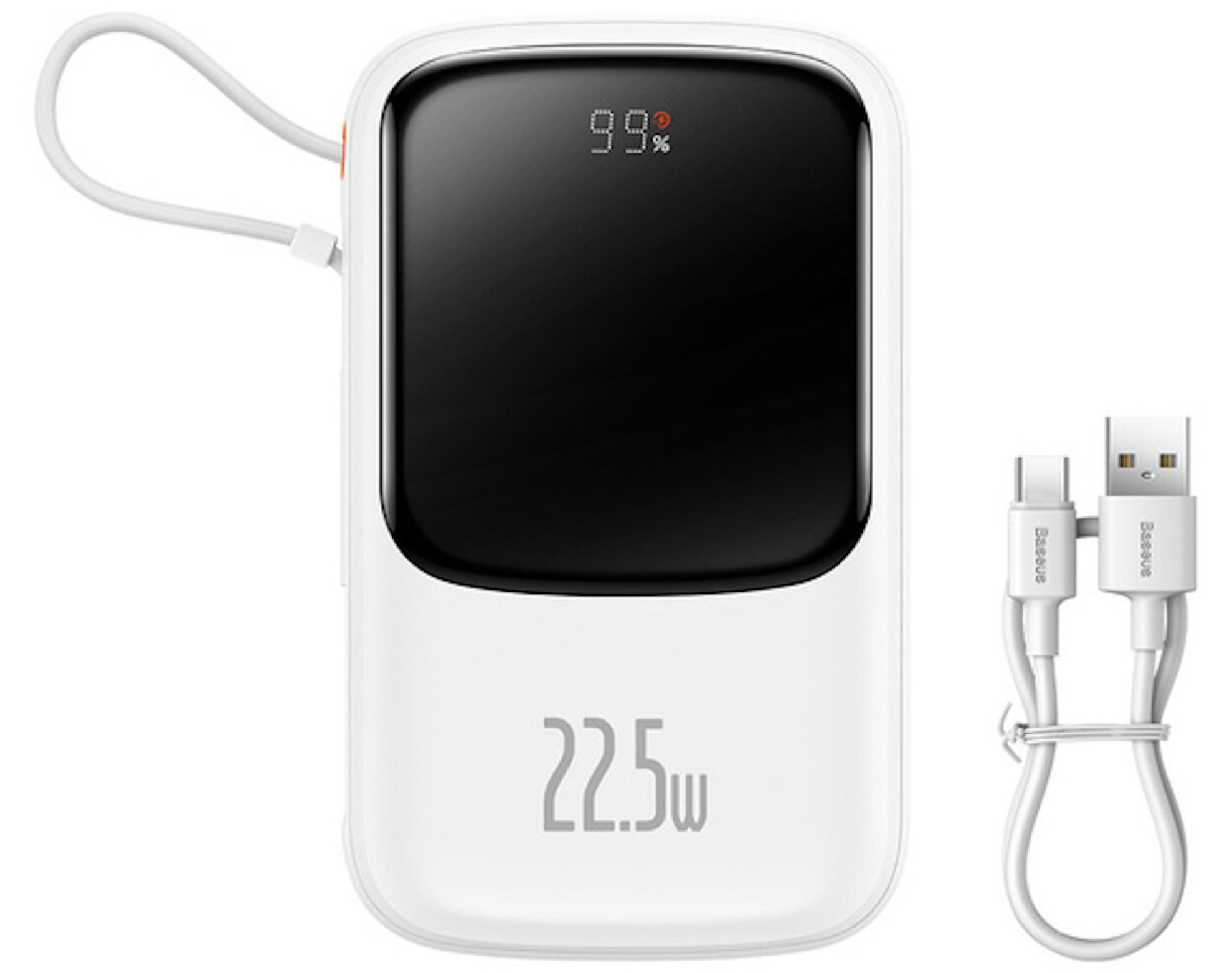 Powerbank BASEUS Qpow Pro 10000mAh 22.5W Biały
