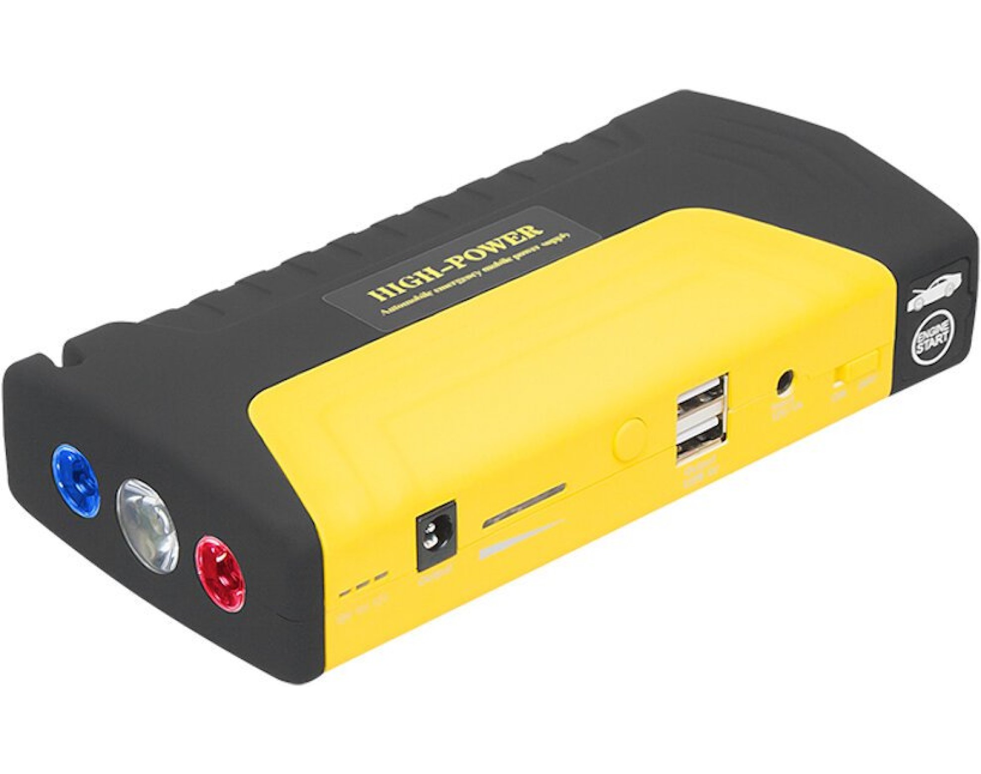 Powerbank BLOW JS-15 12800 mAh 10W Czarno-żółty