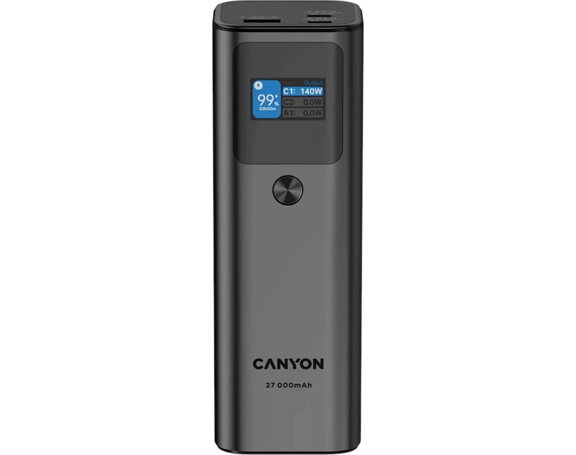 Powerbank CANYON PB-2010 27000 mAh 140W Ciemnoszary
