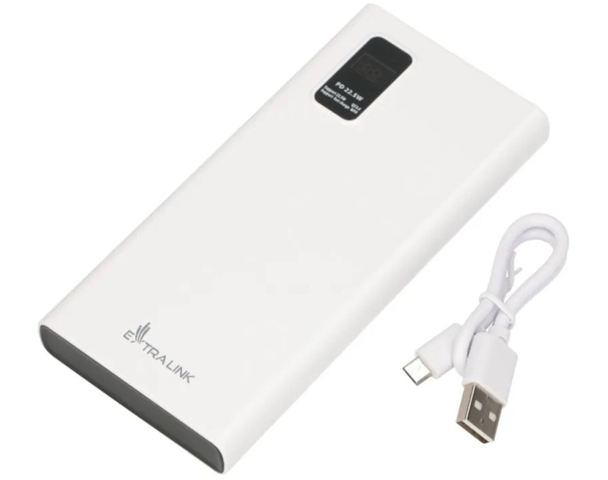 Powerbank EXTRALINK EPB-067W 10000mAh 22.5 Biały