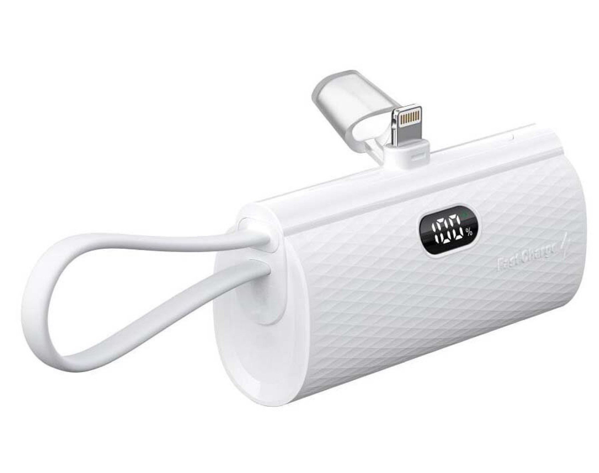 Powerbank FORCELL F-Energy Power Plug F5K3 Lightning 5000mAh 20W Biały