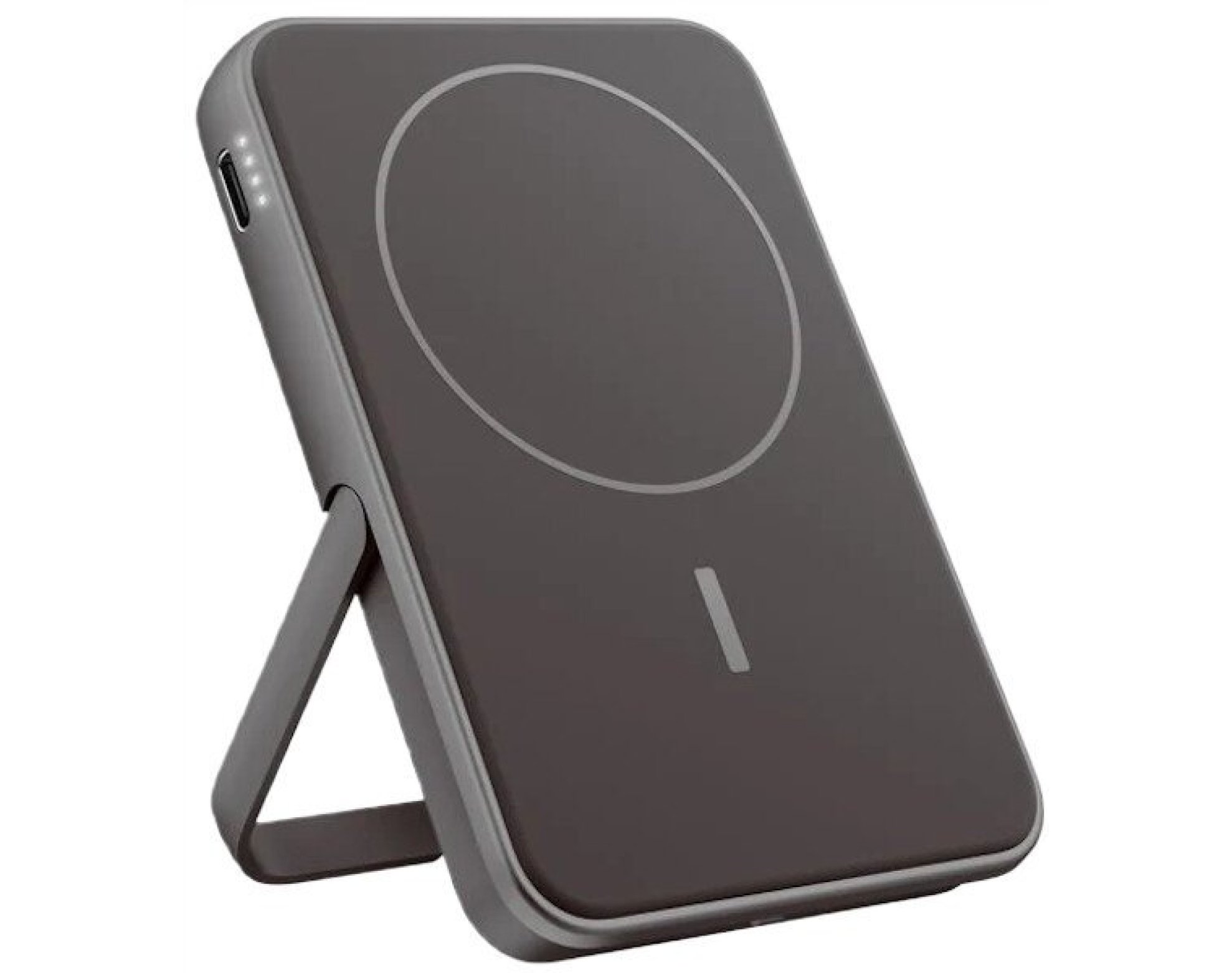 Powerbank FRESH N REBEL Magnet Wireless 5000 mAh 20W Ciemnoszary