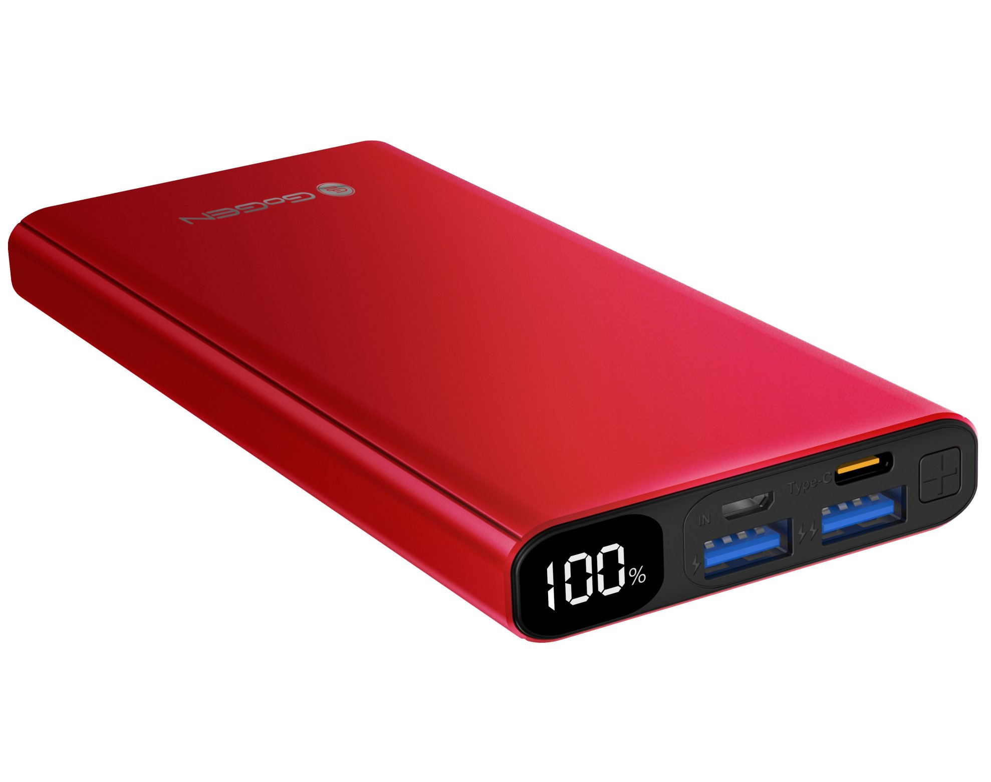 Powerbank GOGEN PB100008R 10000 mAh 20W Czerwony