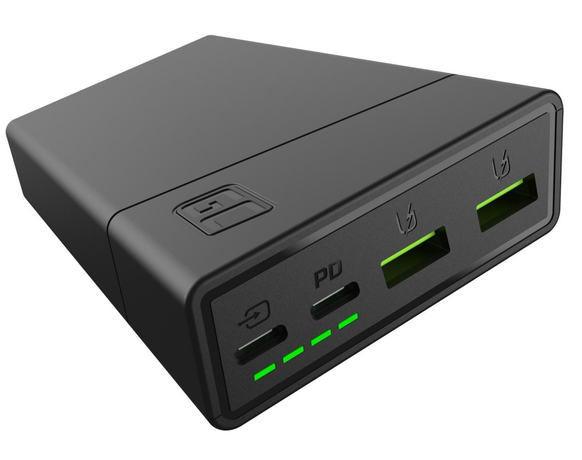 Powerbank GREENCELL PowerPlay 20 20000 mAh 18W Czarny