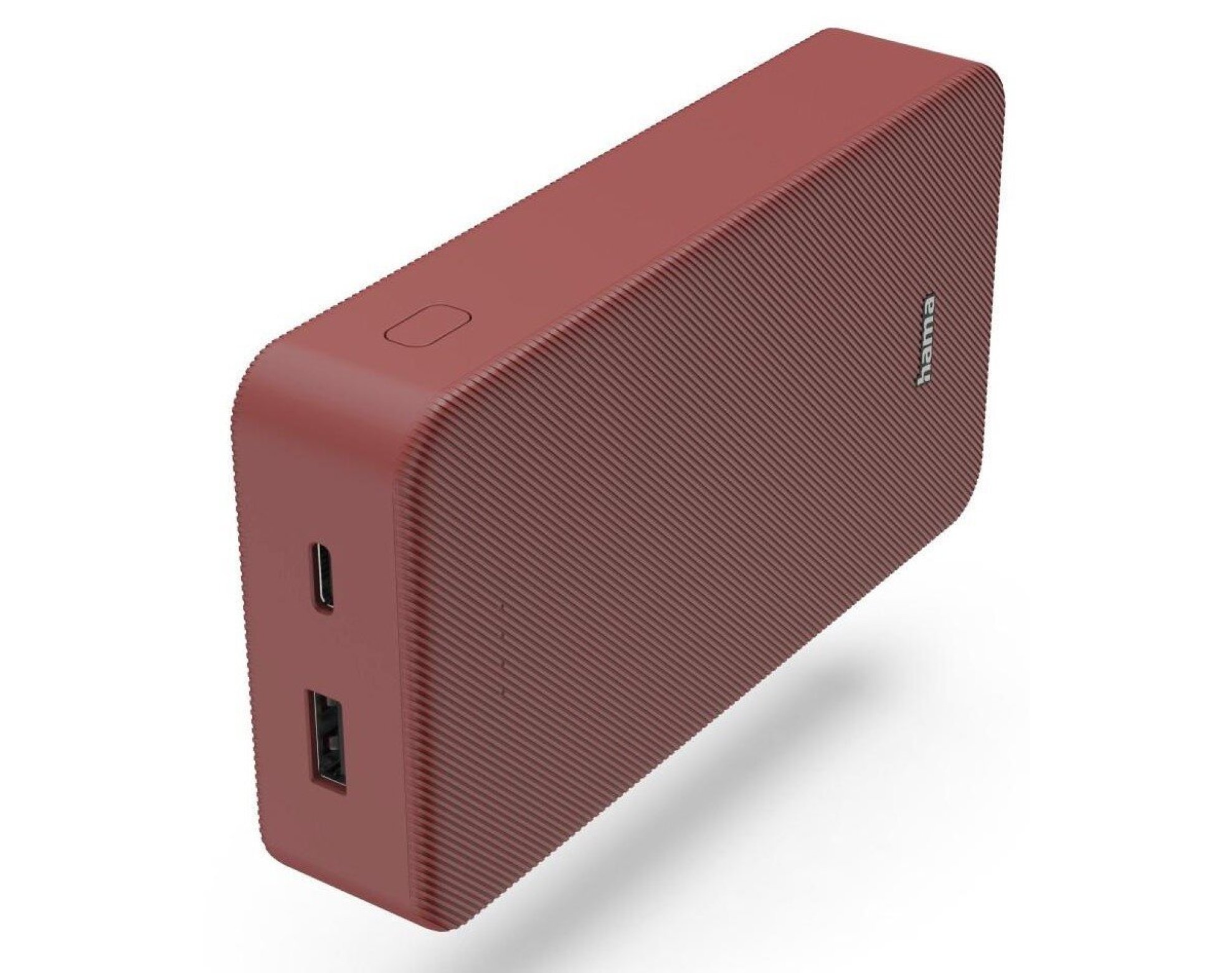 Powerbank HAMA Color 20 20000 mAh Czerwony