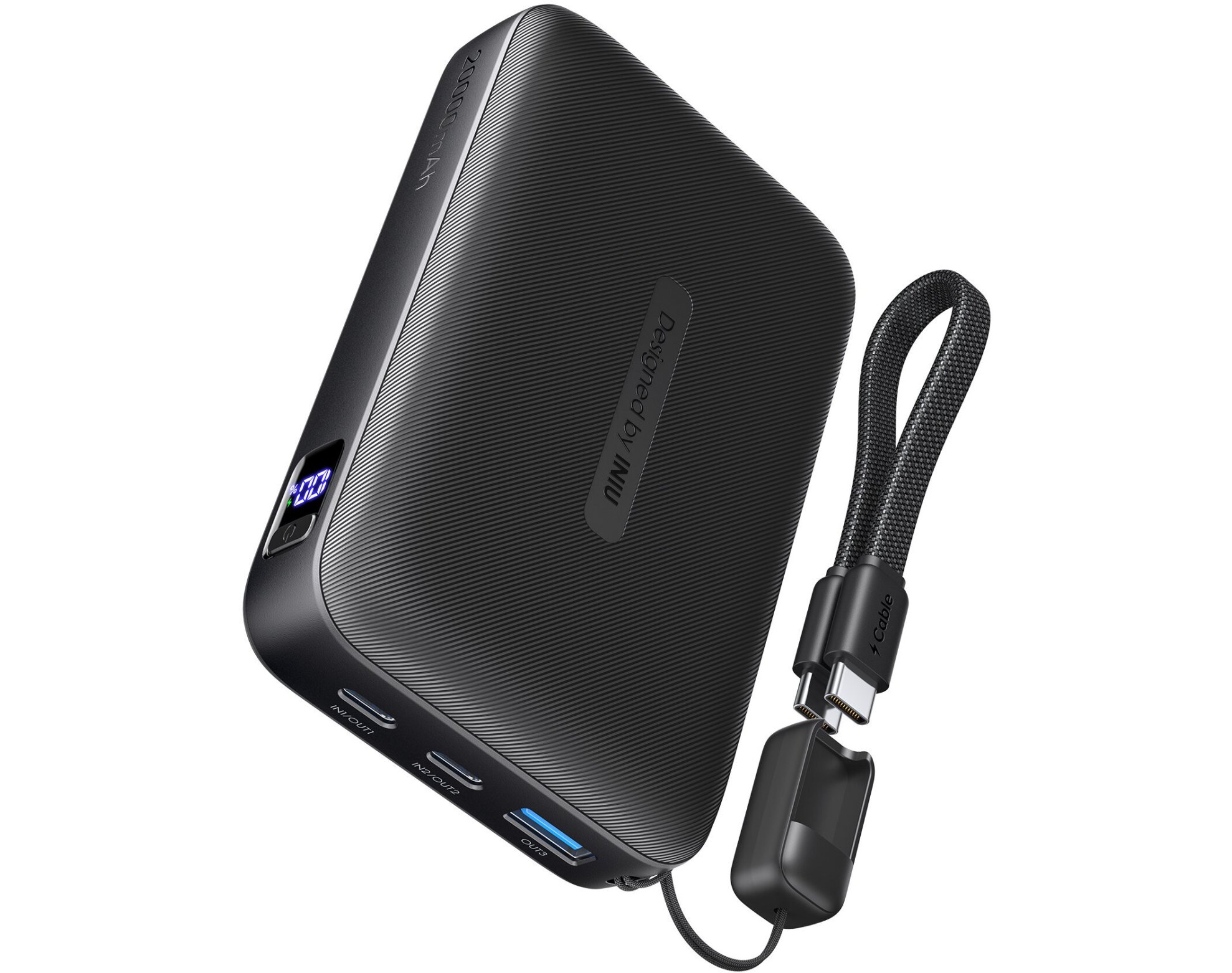 Powerbank INIU Pocket Neo 20000 mAh 22.5W Czarny