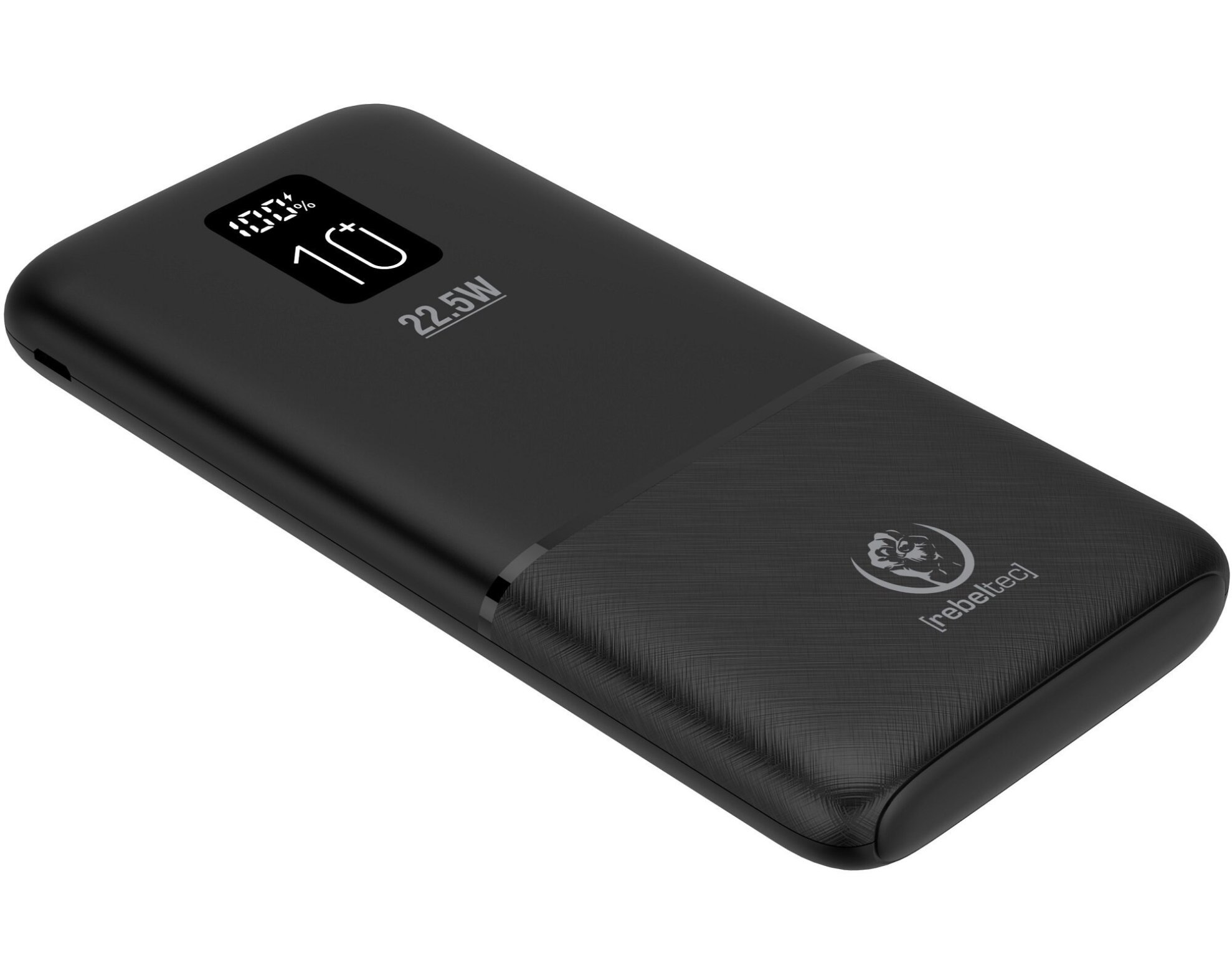 Powerbank REBELTEC P10 LCDPD 10000mAh Czarny
