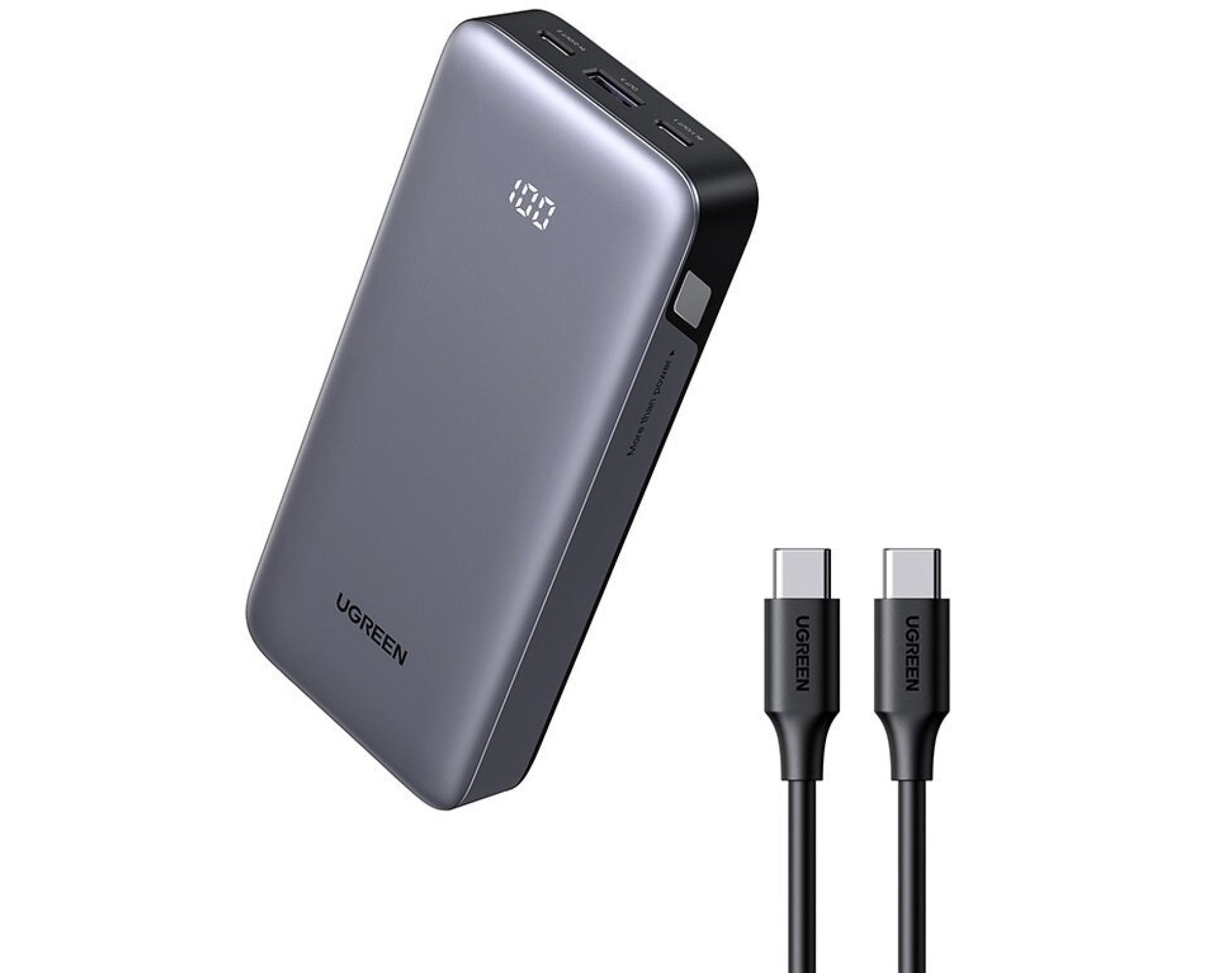 Powerbank UGREEN PB532 20000 mAh 30W Szary