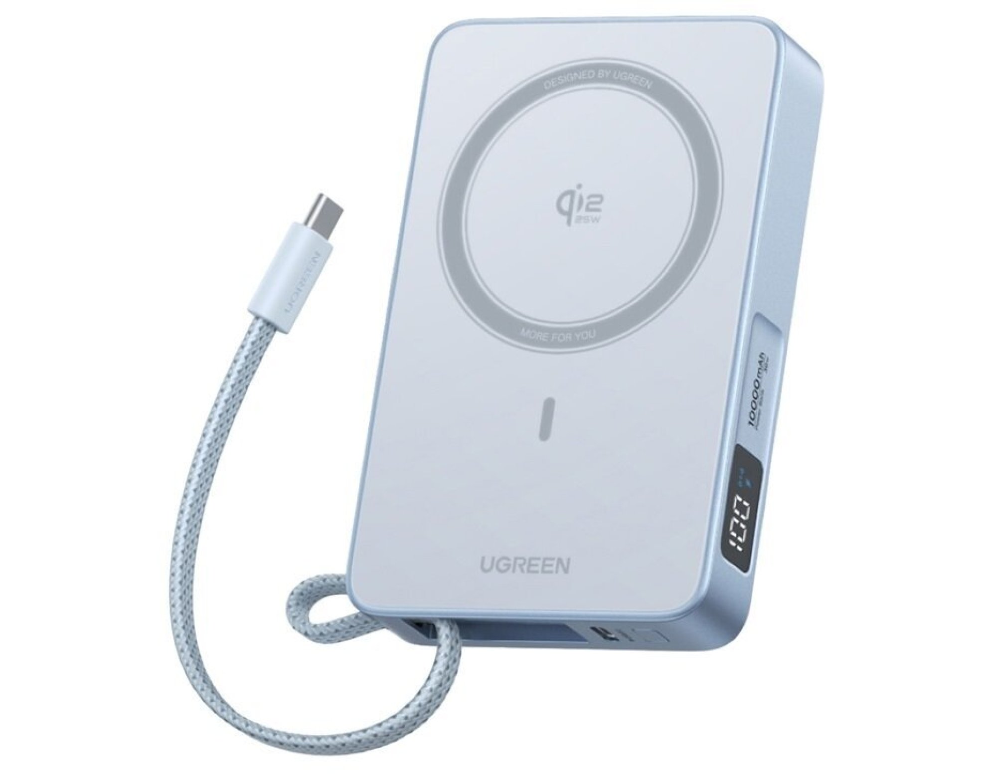 Powerbank UGREEN PB773 10000mAh 25W Szary