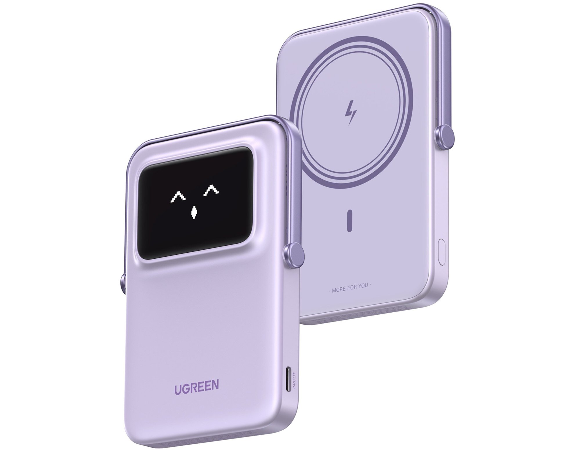 Powerbank UGREEN Uno PB571 5000 mAh USB-C Fioletowy