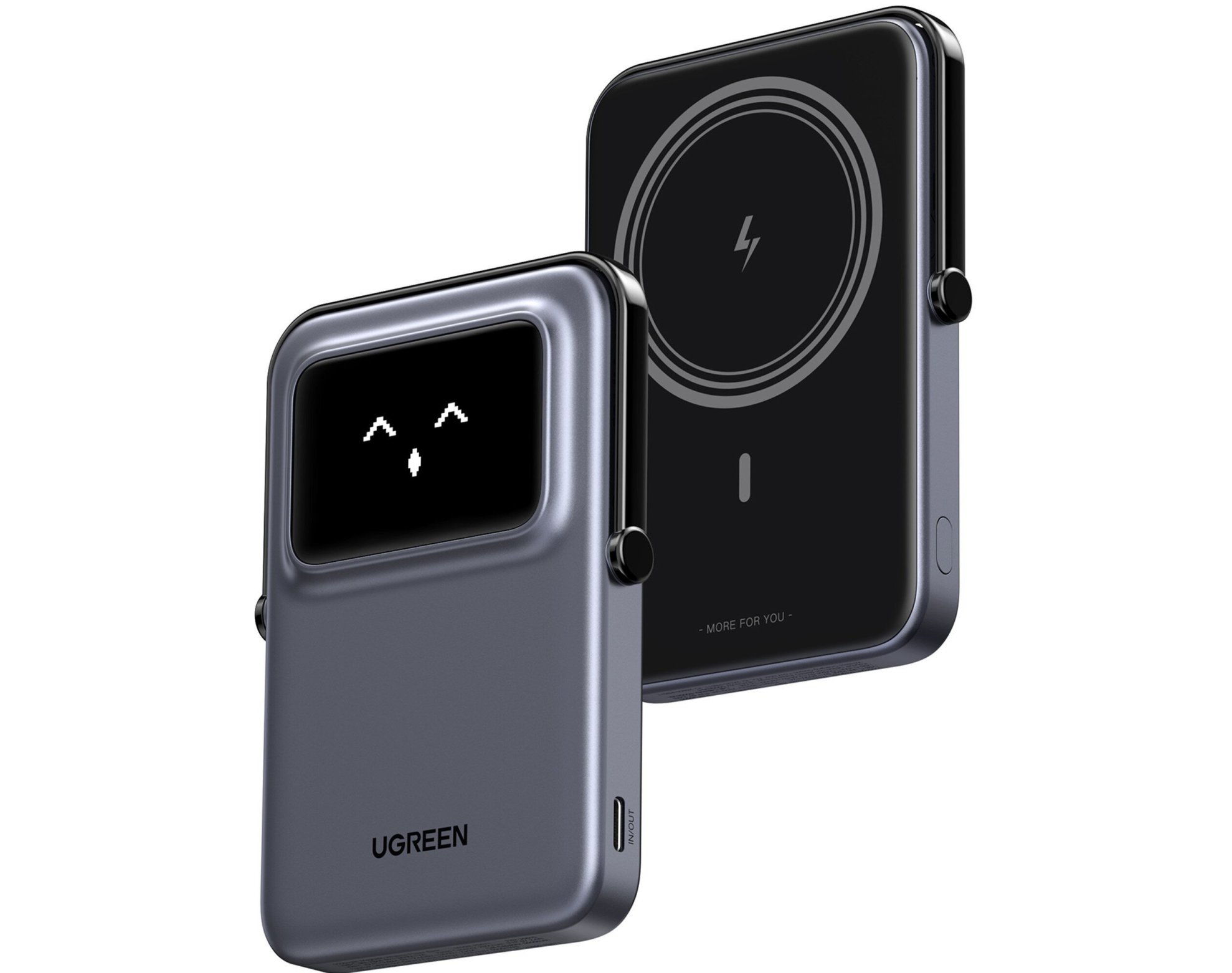 Powerbank UGREEN Uno PB571 5000 mAh USB-C Szary