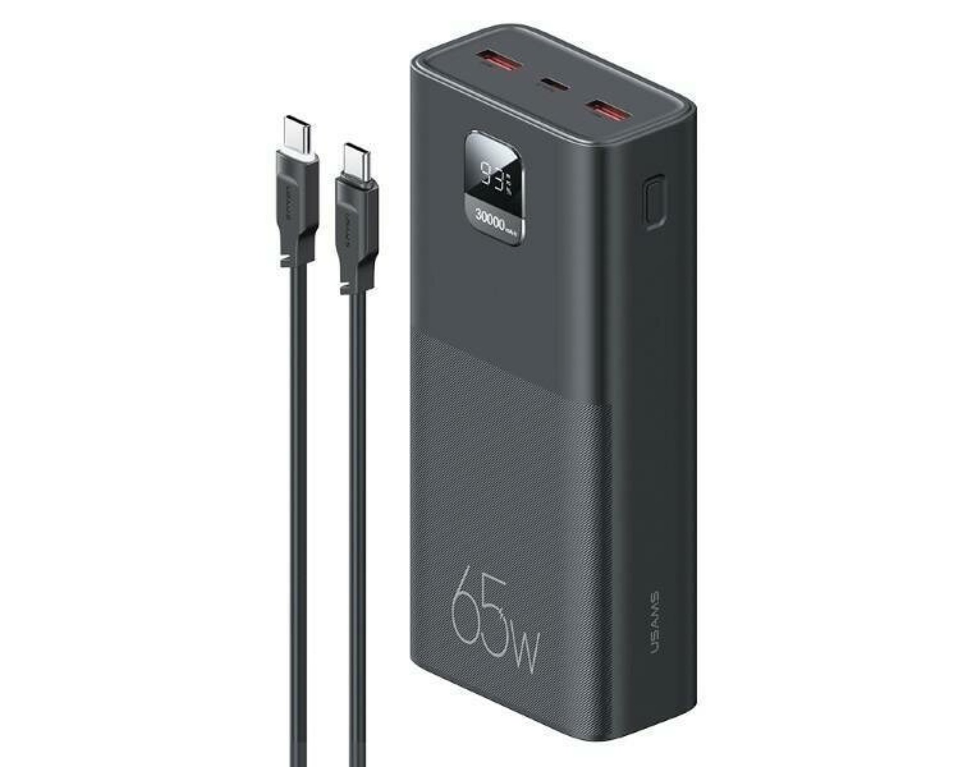 Powerbank USAMS PB68 30000 mAh 65W Czarny