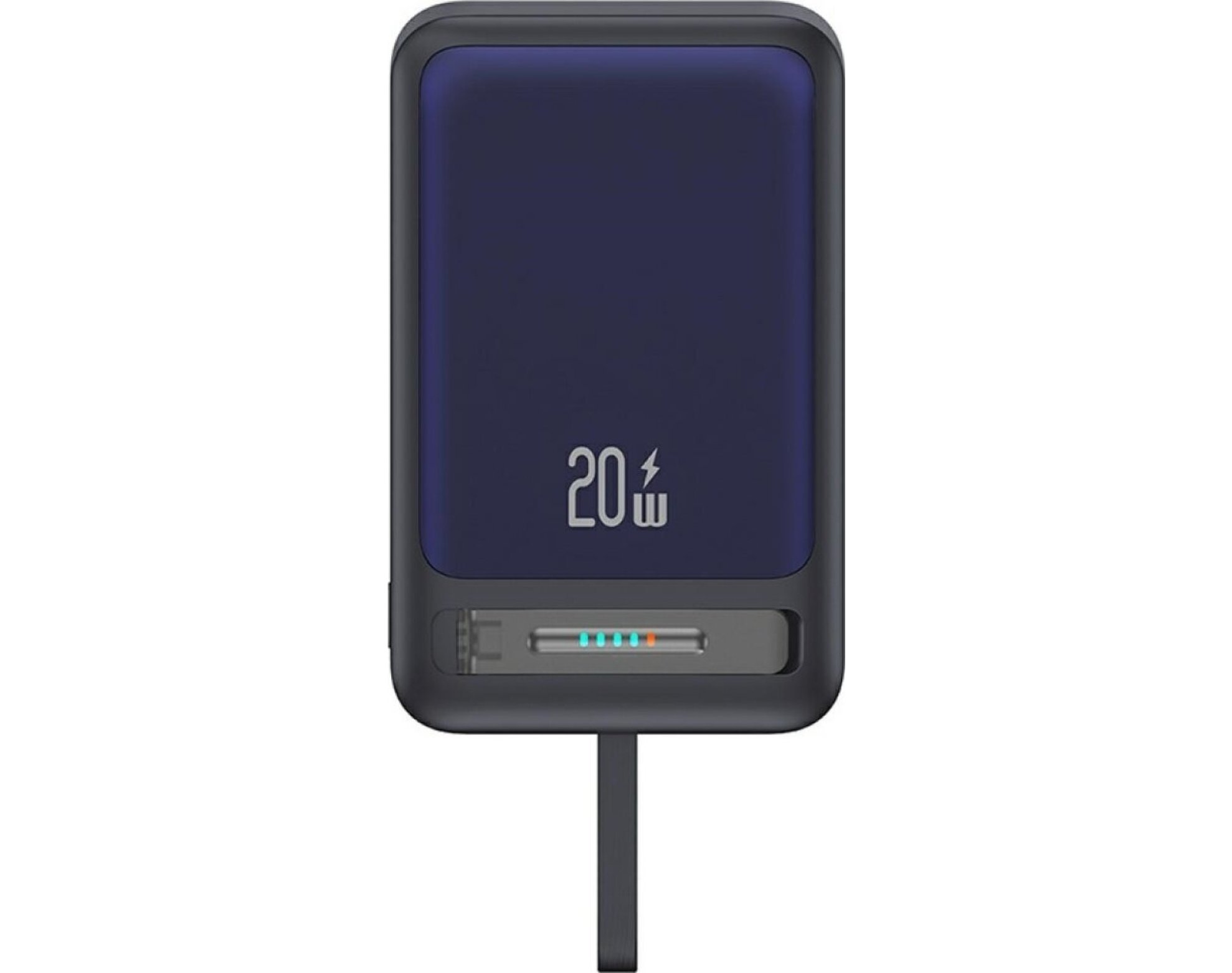 Powerbank USAMS XM Series CD219 Magnetic Wireless 10000 mAh Czarno-granatowy