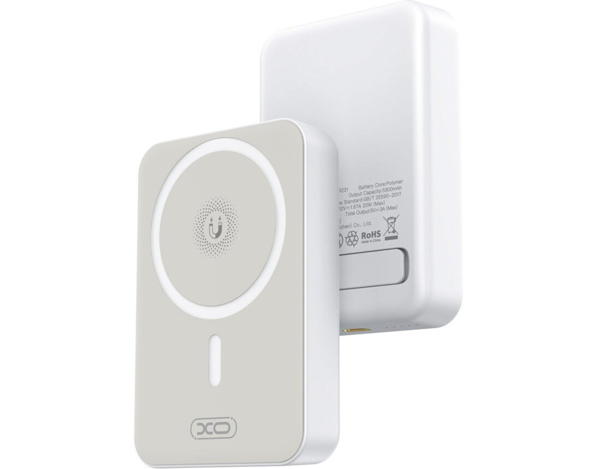 Powerbank XO PR231 MagSafe 10000mAh 20W Biały